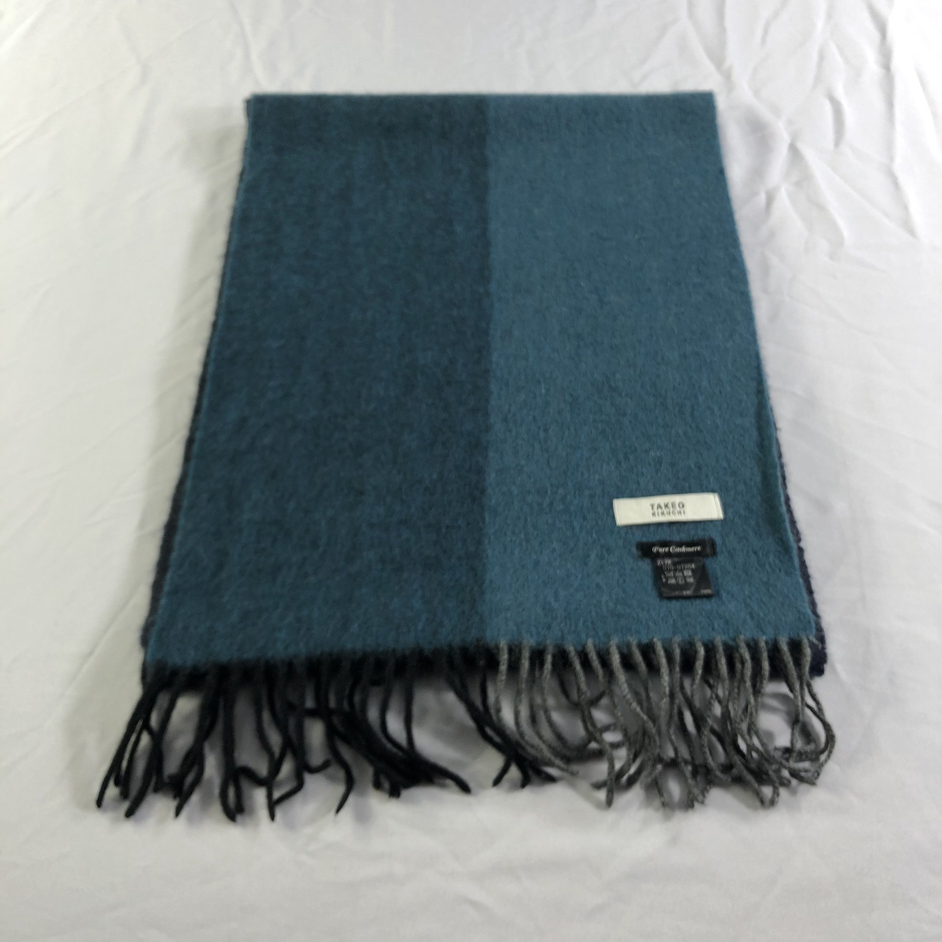 Takeo Kikuchi Takeo Kikuchi Cashmere Scarf Muffler Neckwear V2364 Size ONE SIZE - 4 Thumbnail