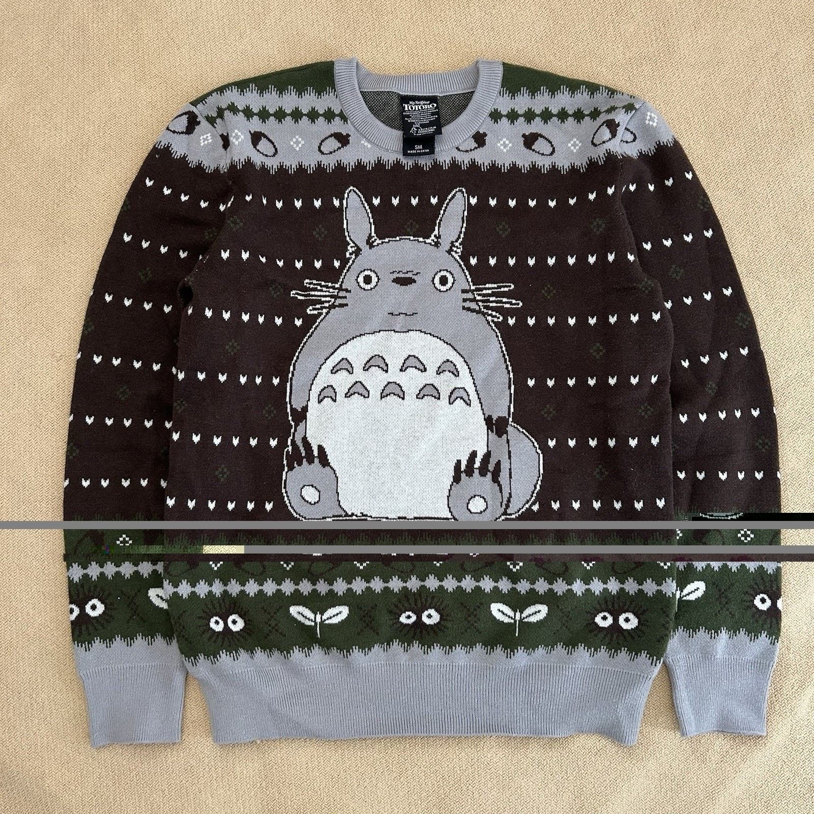 Other My Neighbor Totoro Studio Ghibli Box Lunch Fair Isle Sweater Size US S / EU 44-46 / 1 - 1 Thumbnail