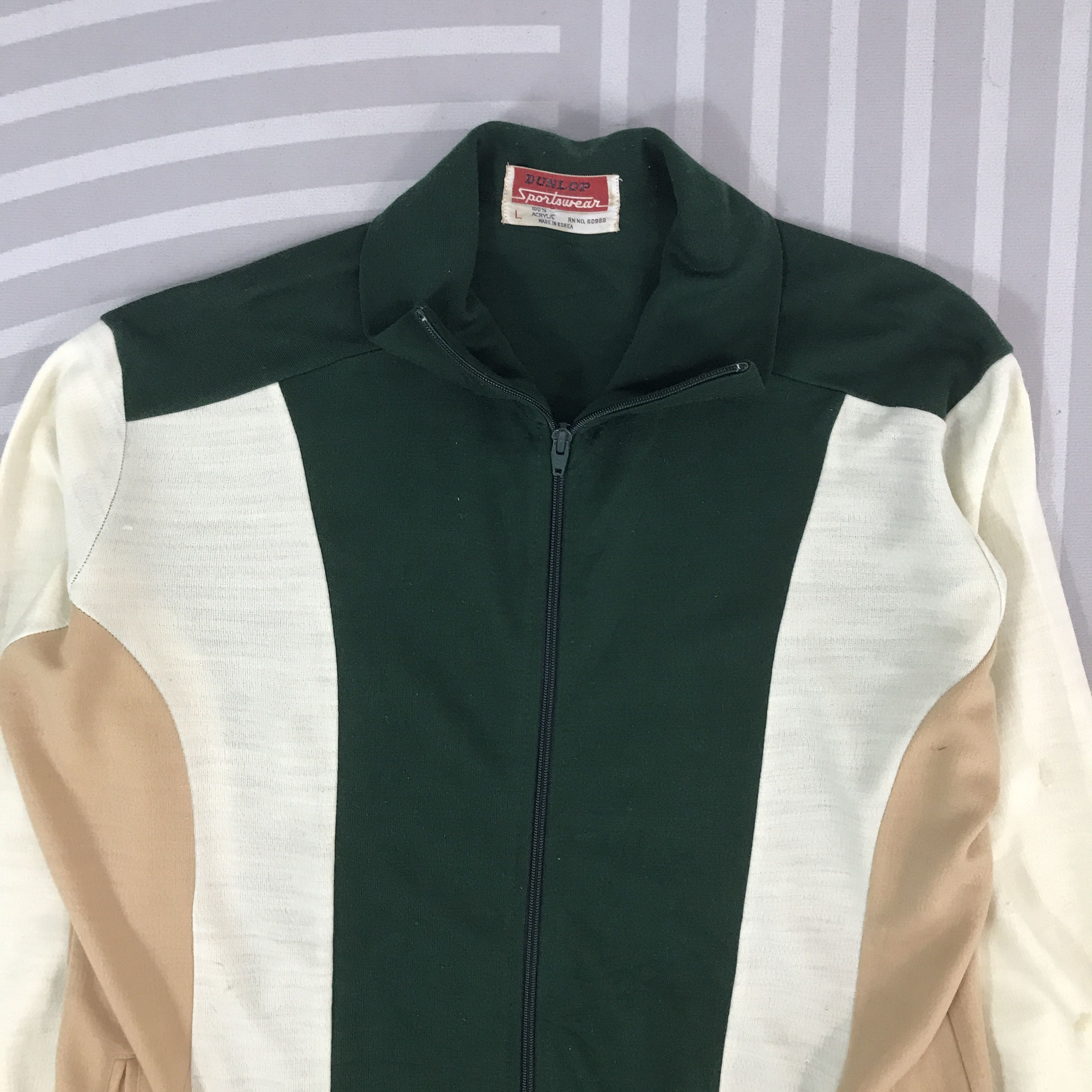 Dunlop Vintage Dunlop Sportwear sweater Jacket Size US L / EU 52-54 / 3 - 2 Thumbnail