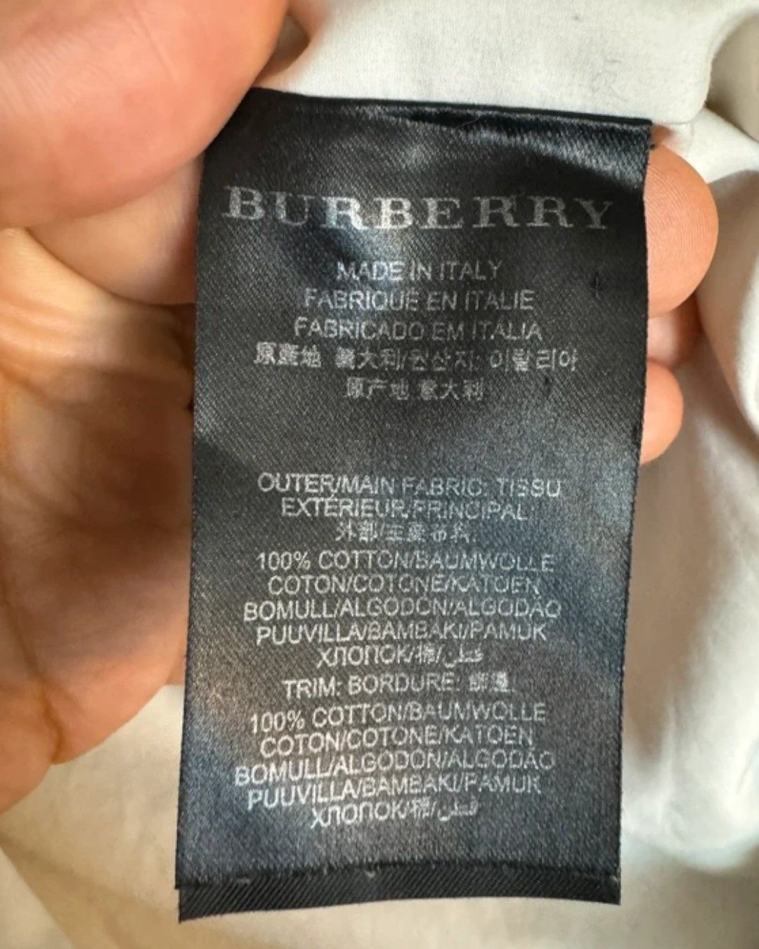 Burberry Prorsum S/S 2014 RUNWAY COTTON ANORAK JACKET Size US L / EU 52-54 / 3 - 6 Thumbnail