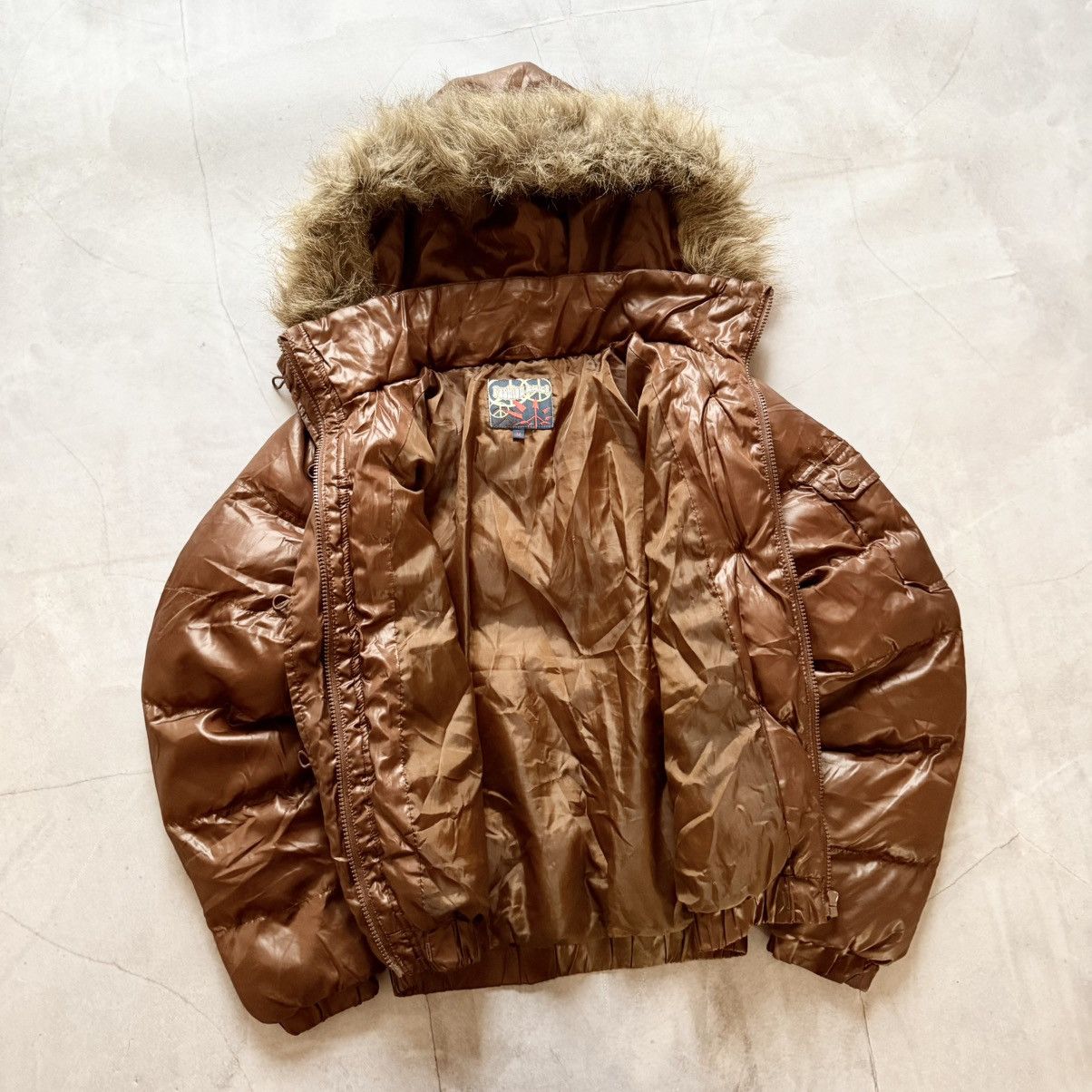 If Six Was Nine Military Bomber Jacket Fur LGB If Six Was Nine Vibe Y2K Size M / US 6-8 / IT 42-44 - 7 Thumbnail