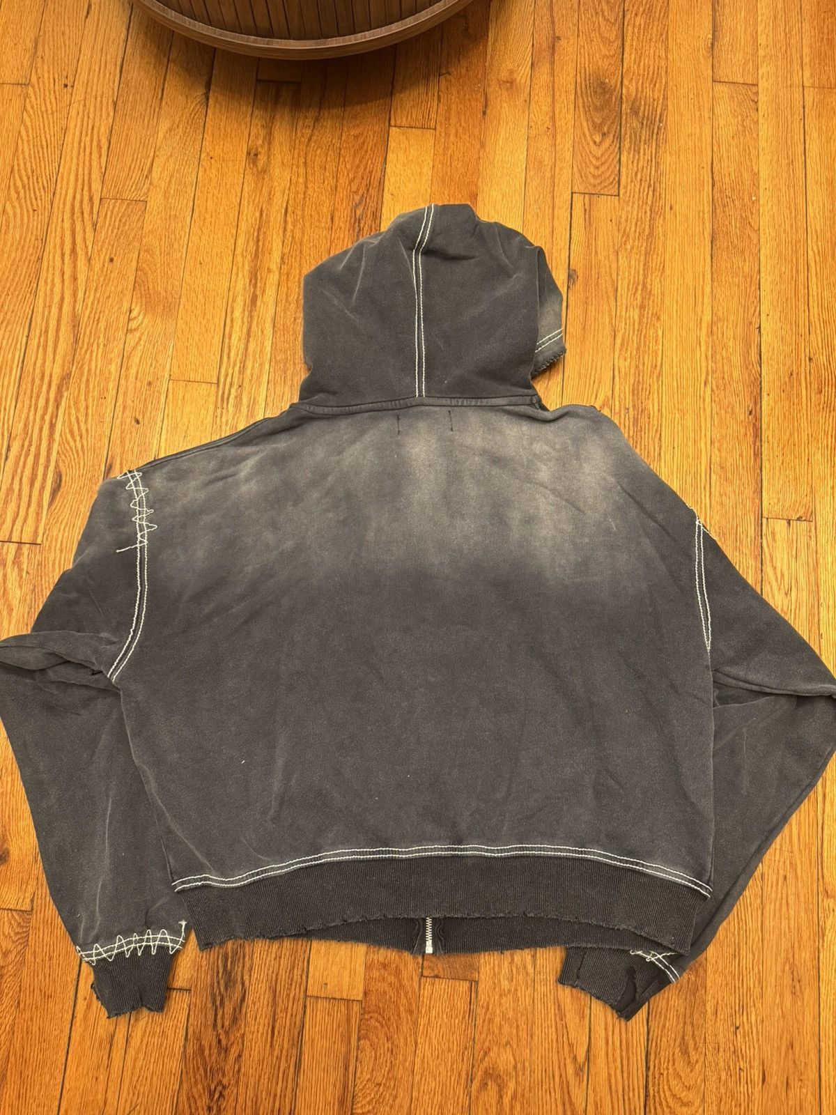 Vale Vale Black Sunny Zip Up Sun Moon Valley Dream Hoodie Size M Size US M / EU 48-50 / 2 - 8 Thumbnail