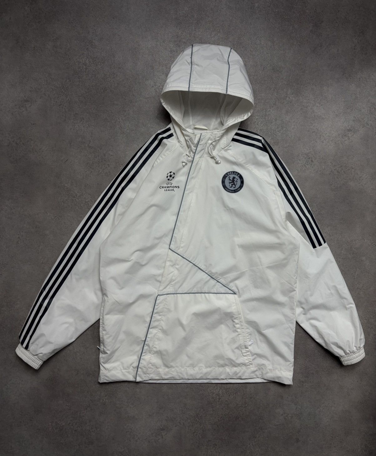 Adidas Rare Vintage Chelsea FC 09/10 UCL Stadium Jacket - Adidas Size US XL / EU 56 / 4 - 1 Thumbnail