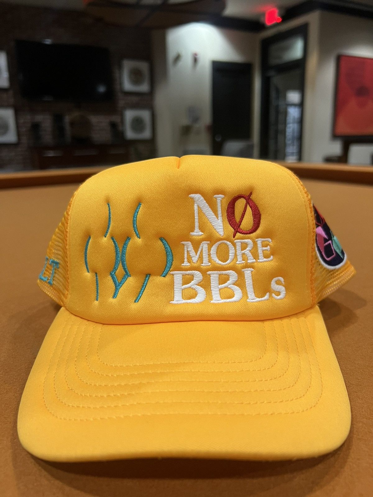 Vintage C.L.T “ NO MORE BBLS” trucker hat “Glow” Size ONE SIZE - 2 Thumbnail