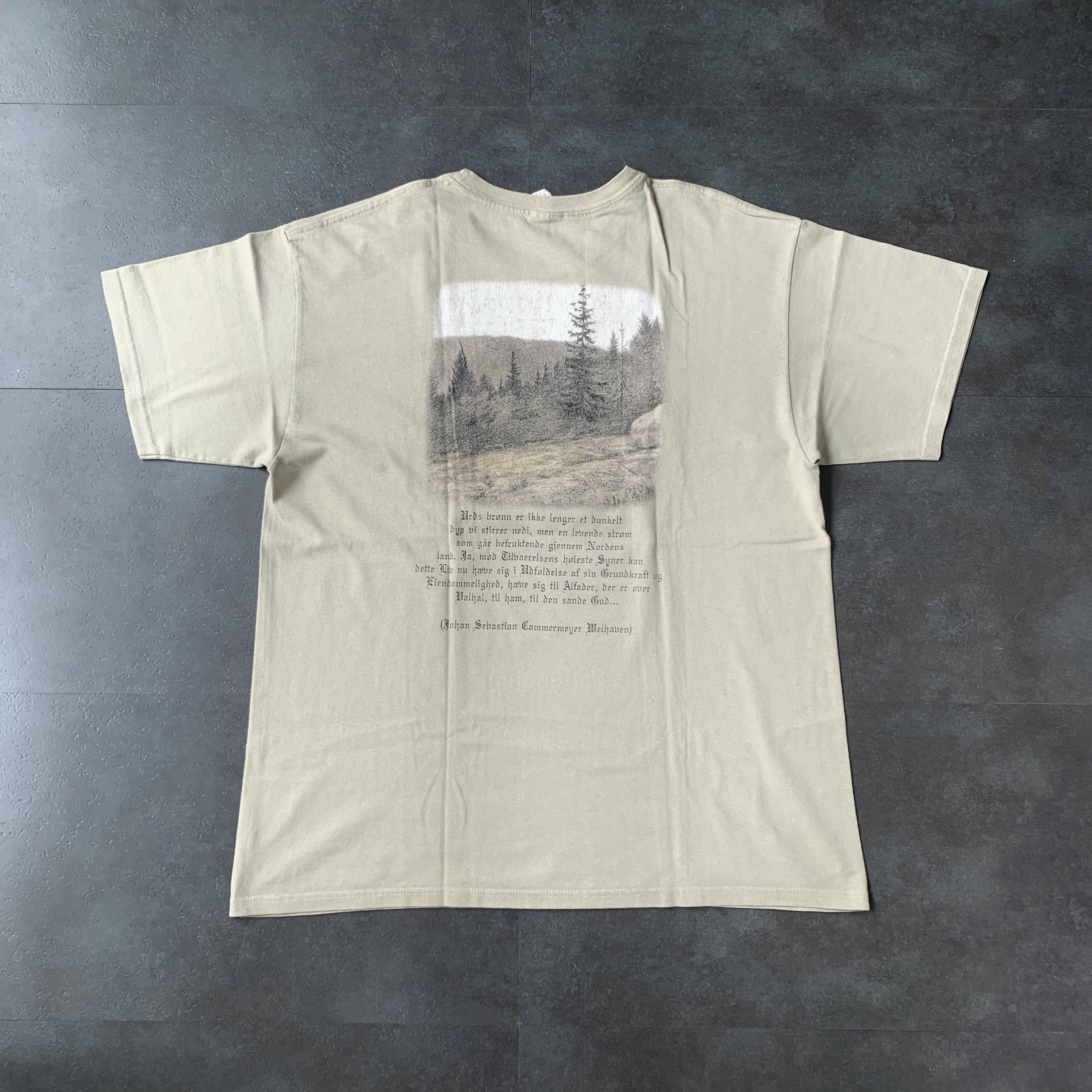 Vintage Vintage 2000s Burzum Filosofem Band Tee Shirt Size US XL / EU 56 / 4 - 2 Thumbnail