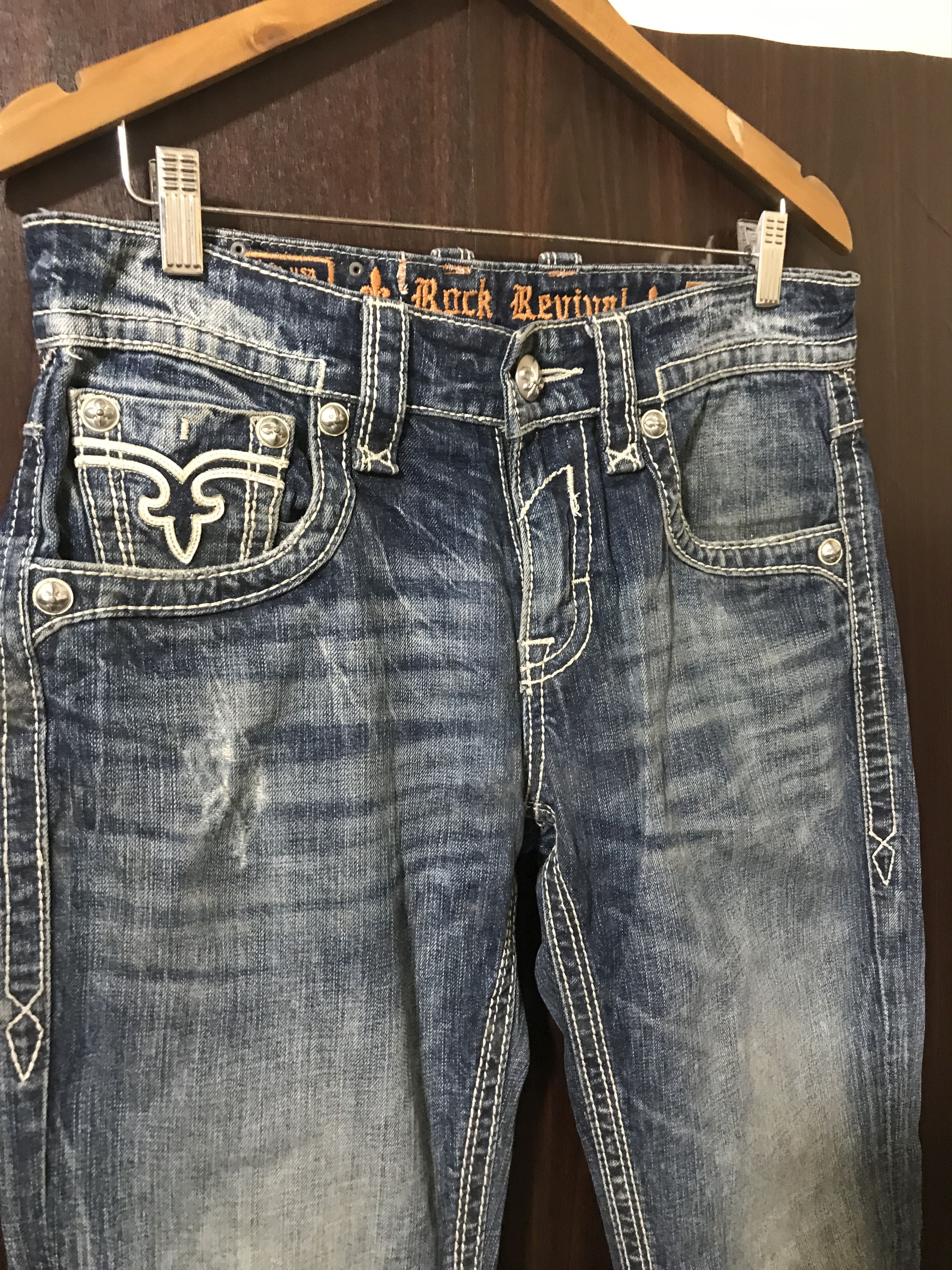 Affliction × Rock Revival Rock Revival Bobber straight Size US 30 / EU 46 - 3 Thumbnail
