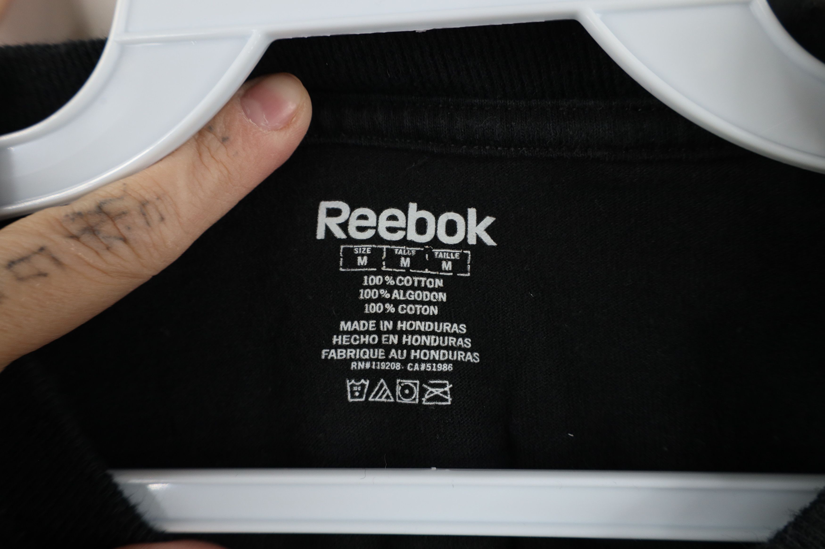 Reebok × Vintage Vintage Reebok Spell Out New Orleans Saints Football T-Shirt Size US M / EU 48-50 / 2 - 6 Thumbnail