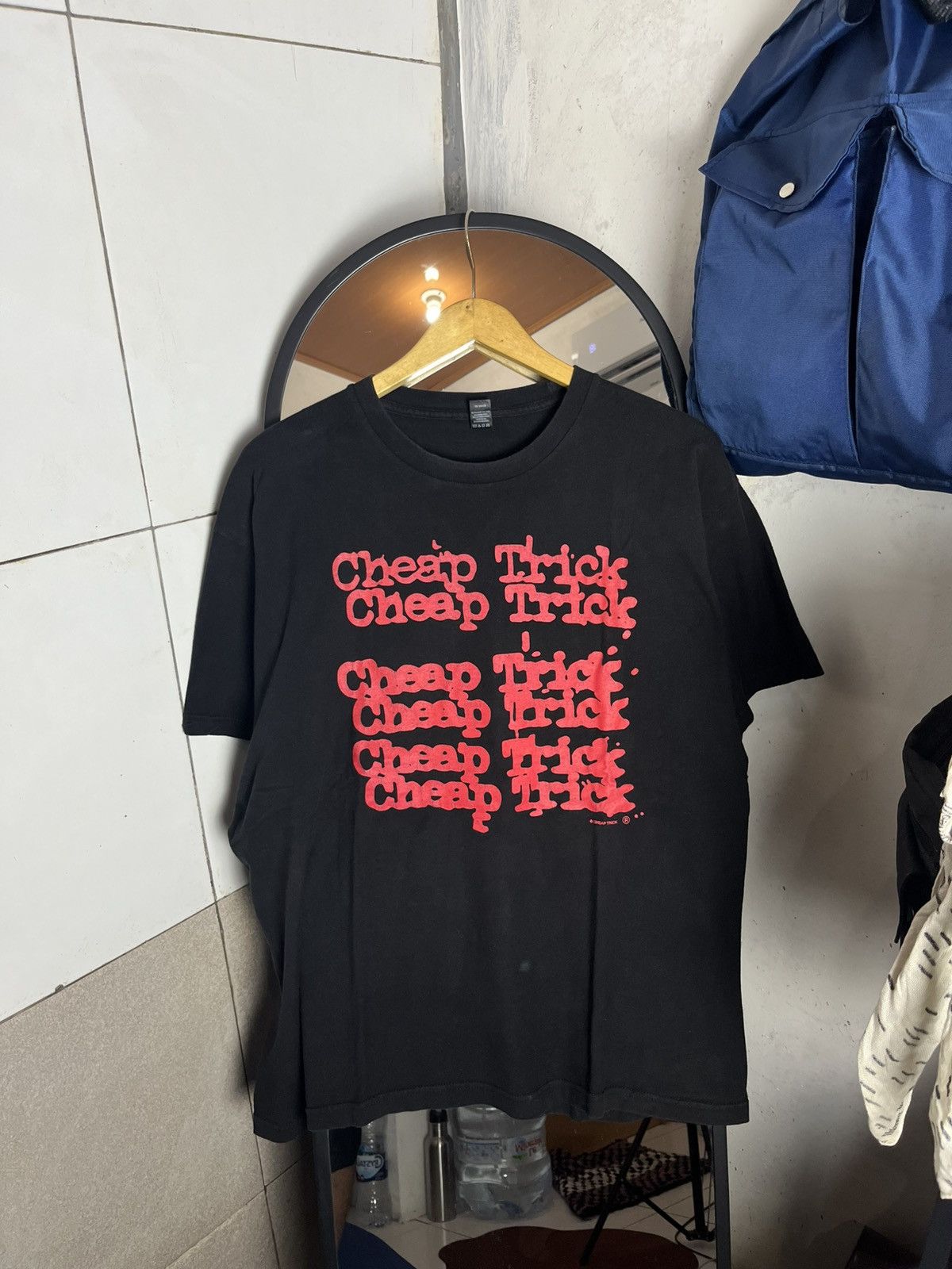 Band Tees Vintage cheap trick tultex Size US XL / EU 56 / 4 - 1 Thumbnail