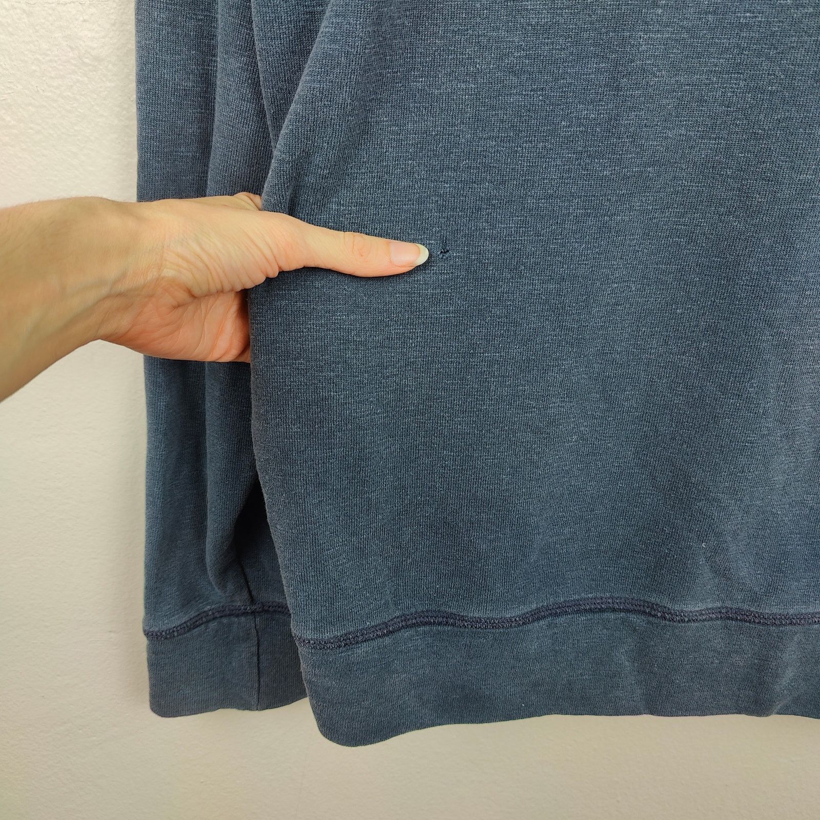 Outerknown Outerknown Sur Sweatshirt Mens Small Admiral Blue Organic Size US S / EU 44-46 / 1 - 6 Thumbnail