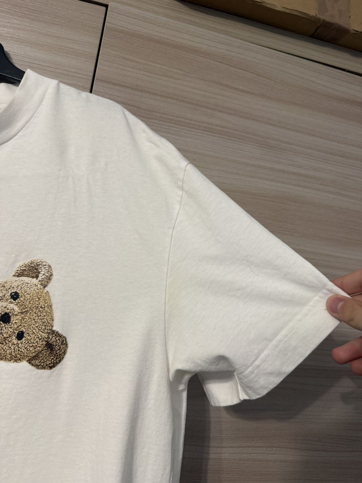 Palm Angels Palm Angels Tedy Bear Tee T-Shirt Shirt White Size US L / EU 52-54 / 3 - 6 Thumbnail