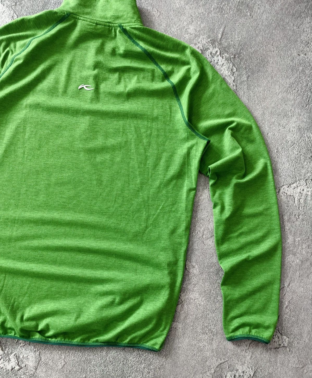 KJUS KJUS Trace Half-Zip Men’s Green Pullover Long Sleeve L Size Size US L / EU 52-54 / 3 - 17 Thumbnail