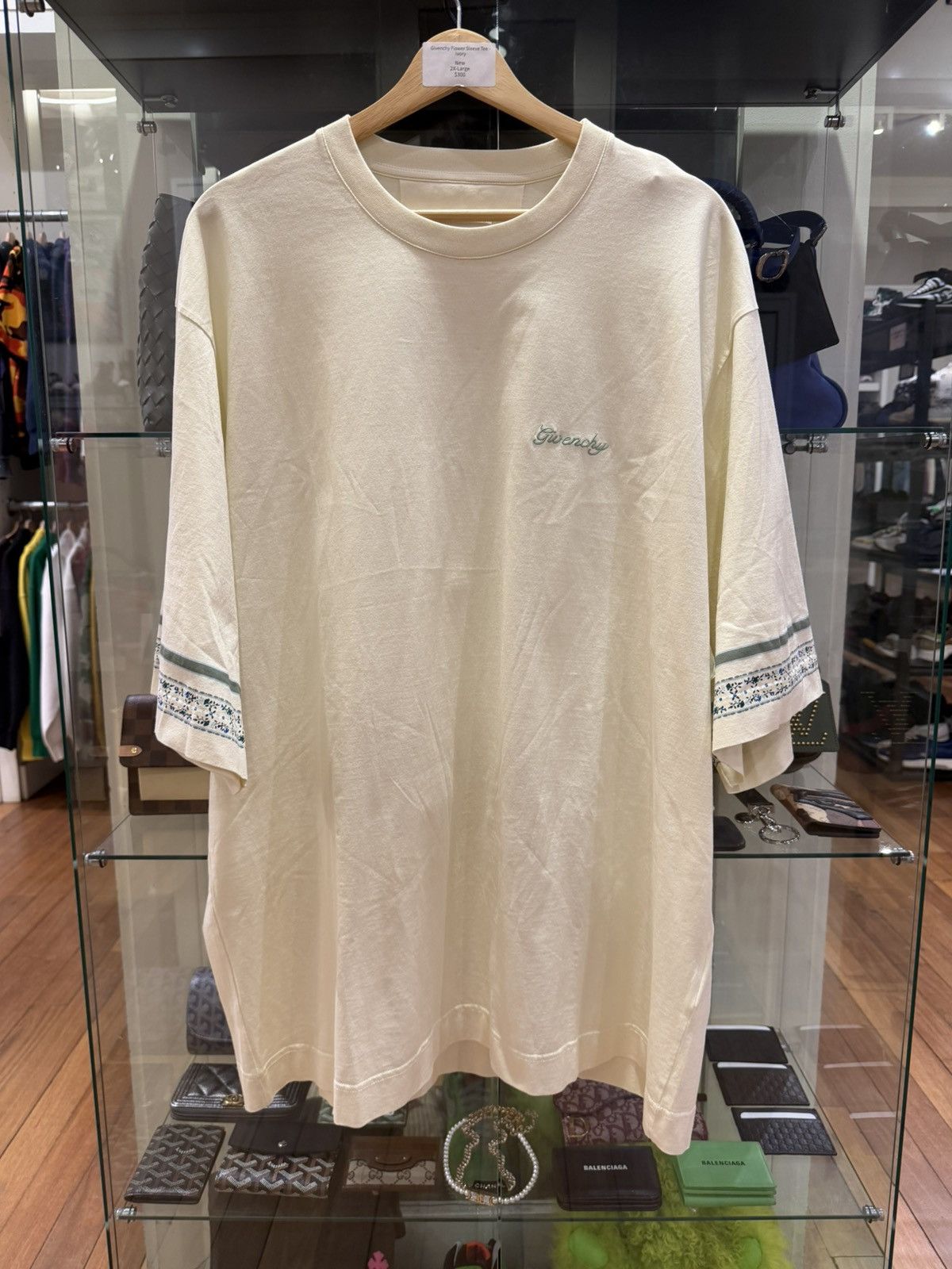 Givenchy Flower Sleeve Tee