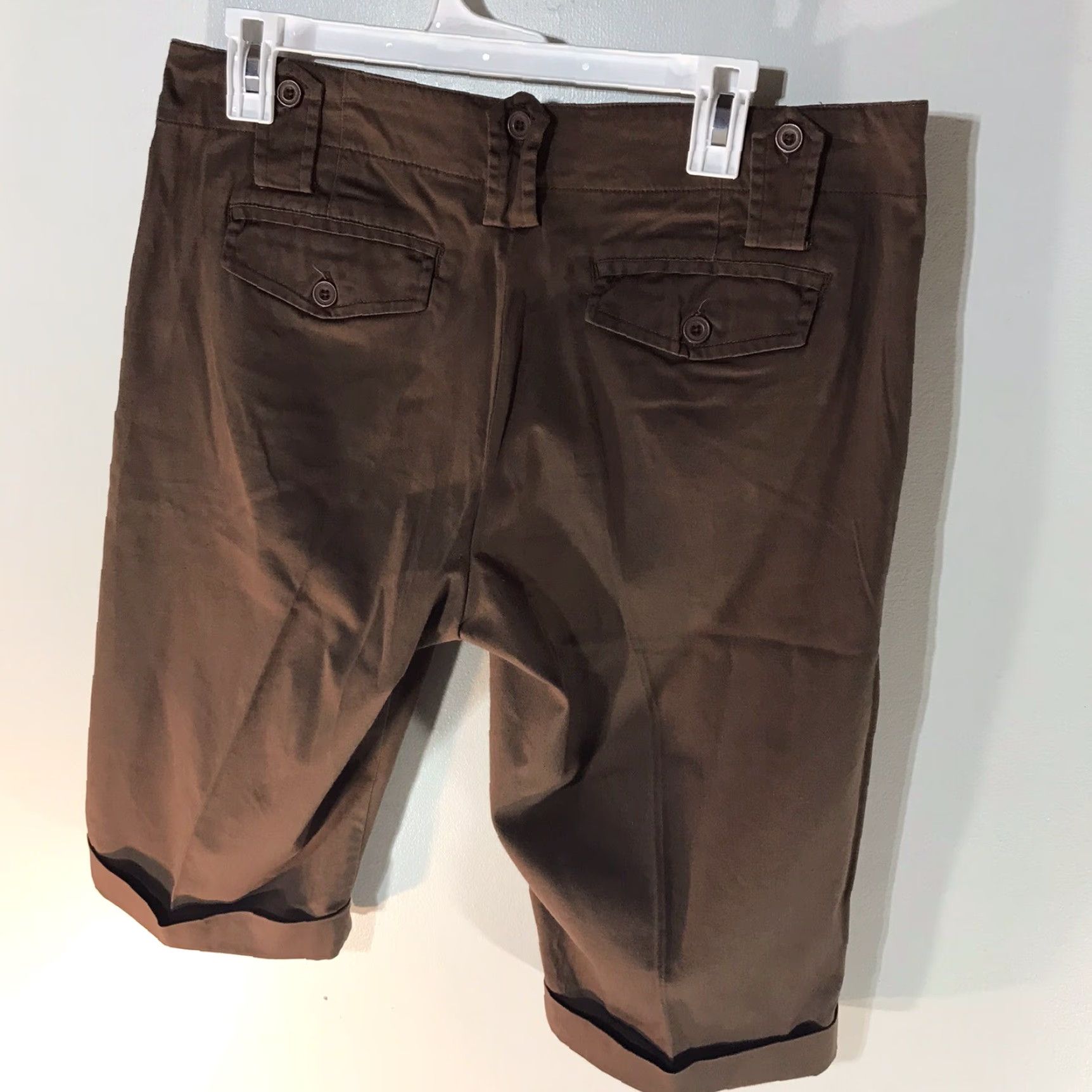 Vintage THE LIMITED Drew Fit Brown Cuffed Capris Womens Size 12 Regular Size XL / US 12-14 / IT 48-50 - 2 Thumbnail