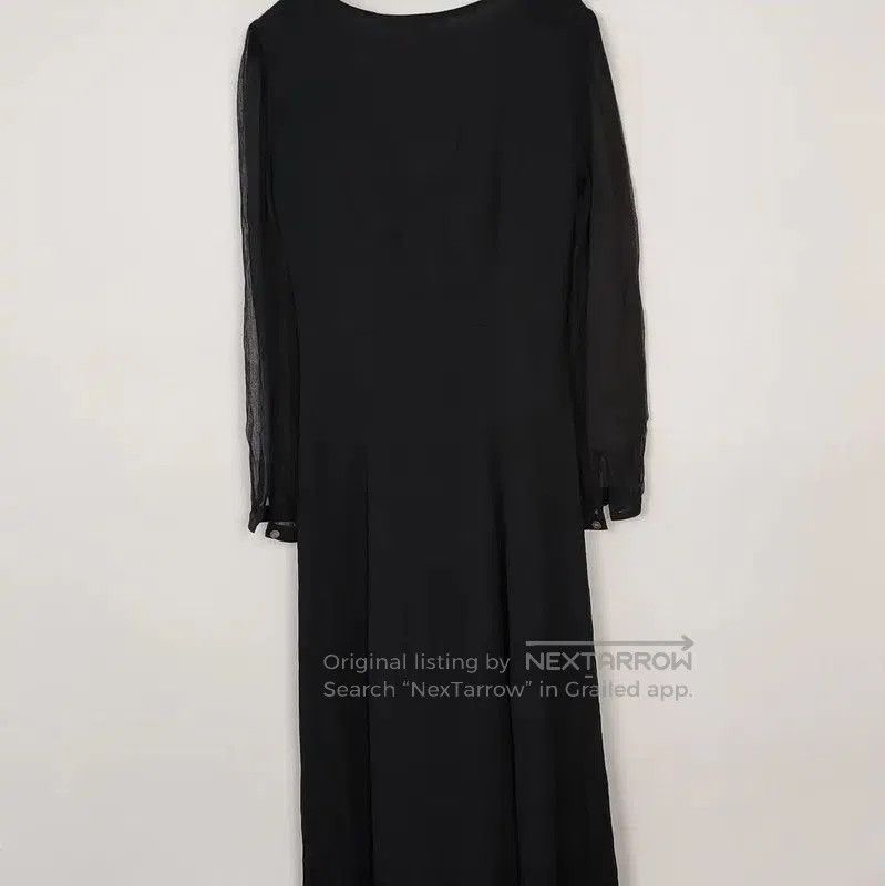 Burberry Burberry Black Silk Dress for Women. Size M / US 6-8 / IT 42-44 - 3 Thumbnail