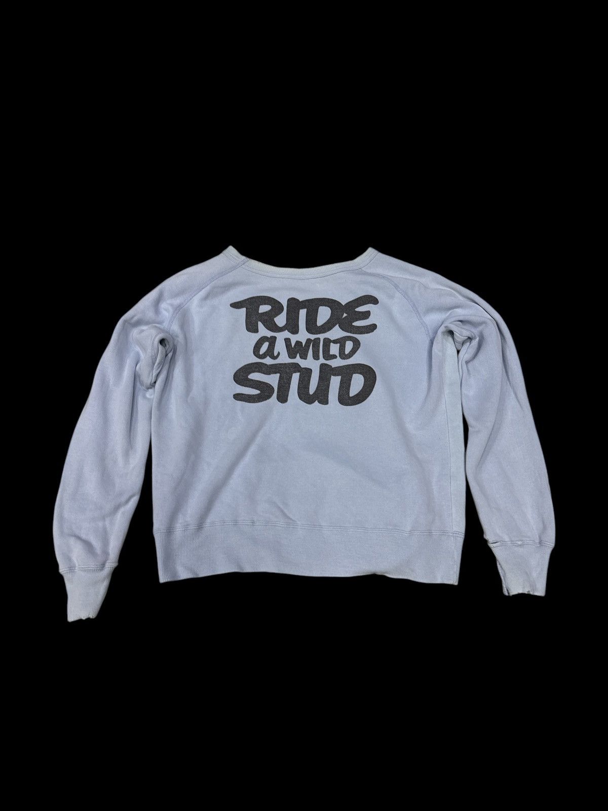 HYSTERIC GLAMOUR RIDE A WILD STUD JUMPER SWEATSHIRT