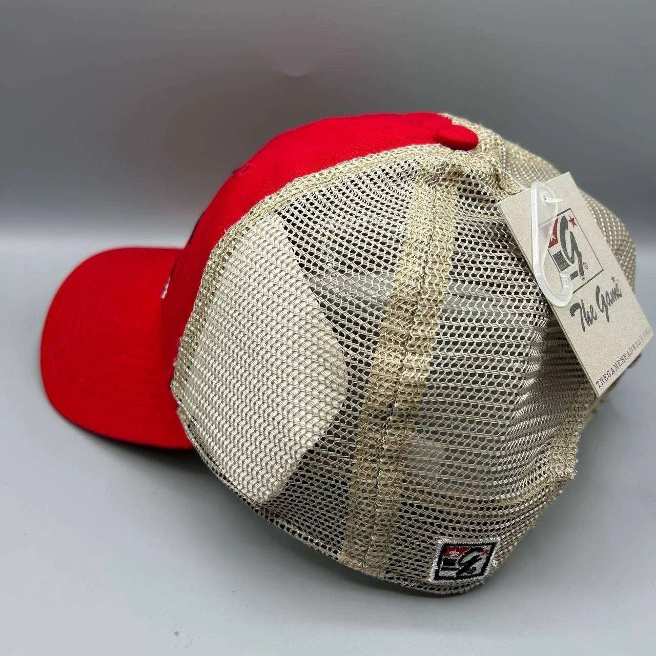 The Game Vintage Texas Tech Red Raiders Trucker Hat NCAA Snap Back Size ONE SIZE - 6 Thumbnail