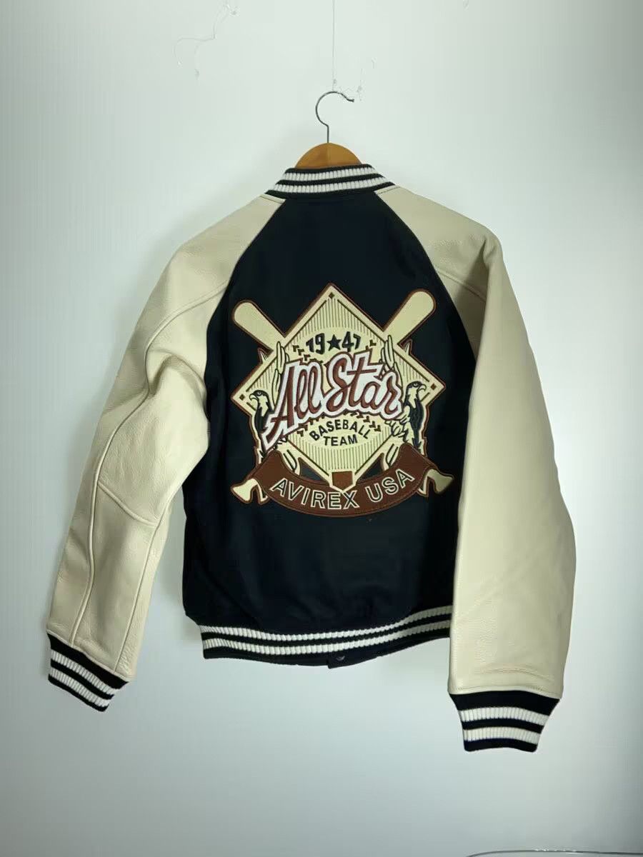 Avirex Avirex 2Tone Varsity Jkt All Stars Wool Stadium Jkt Black Size US M / EU 48-50 / 2 - 2 Thumbnail