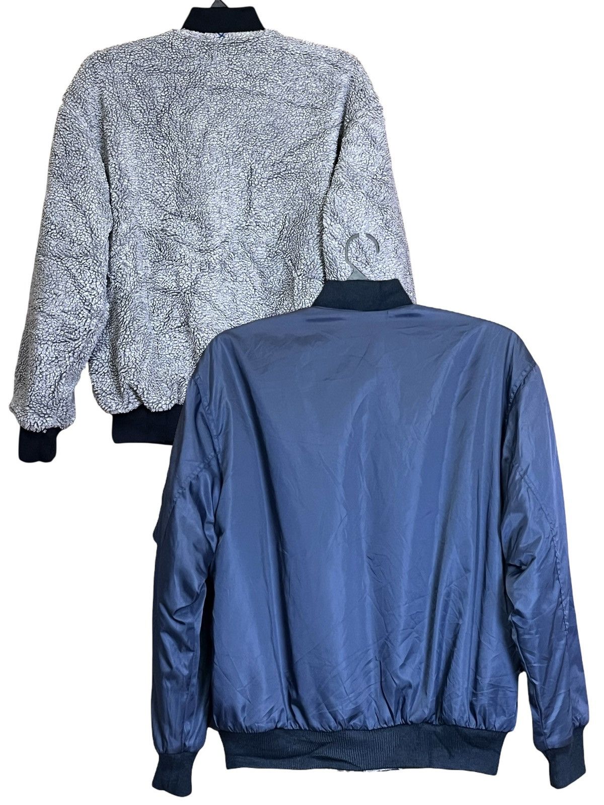 Japanese Brand Vintage SUNTORY BOSS COFFE reversible ma-1 bomber jackets Size US L / EU 52-54 / 3 - 2 Thumbnail