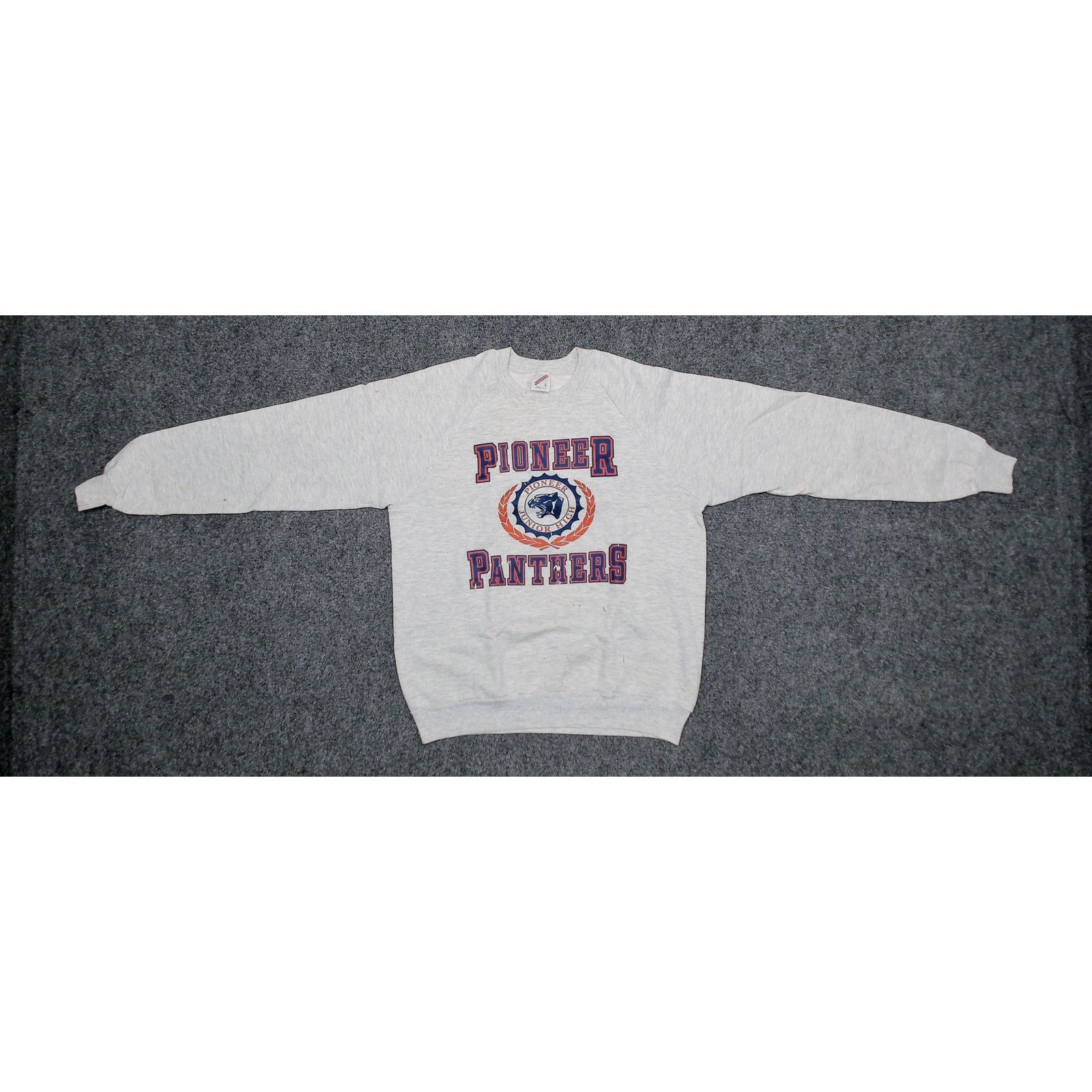Jerzees Vintage 80s Jerzees 50/50 Paint Splatter Raglan Sweatshirt Size XL / US 12-14 / IT 48-50 - 5 Thumbnail