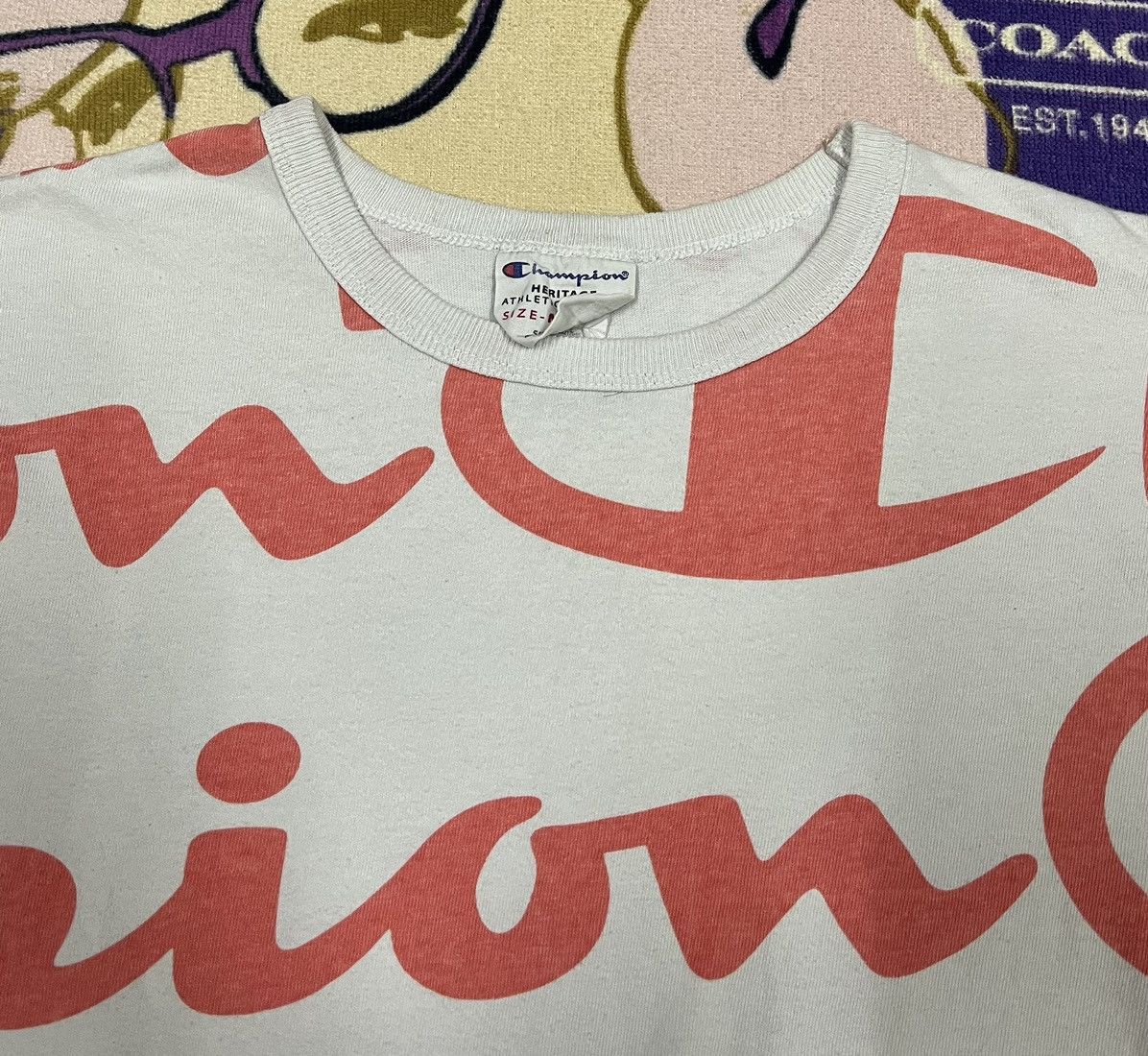 Champion Rare CHAMPION FullPrint Design Shirt Size US M / EU 48-50 / 2 - 4 Thumbnail
