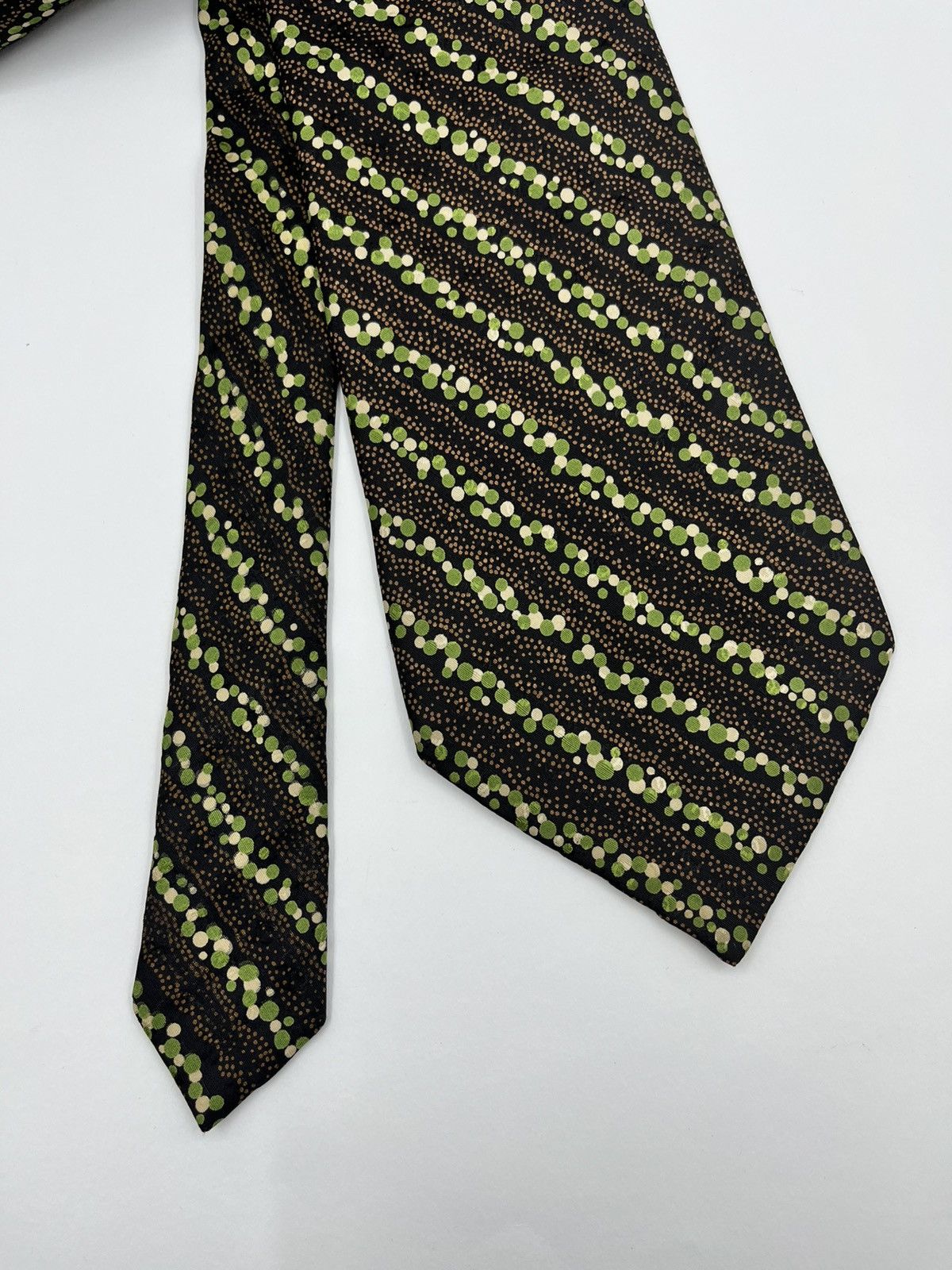 Chanel Vintage Men’s Silk Tie – Chanel (Soie, Made in France) Size ONE SIZE - 3 Thumbnail
