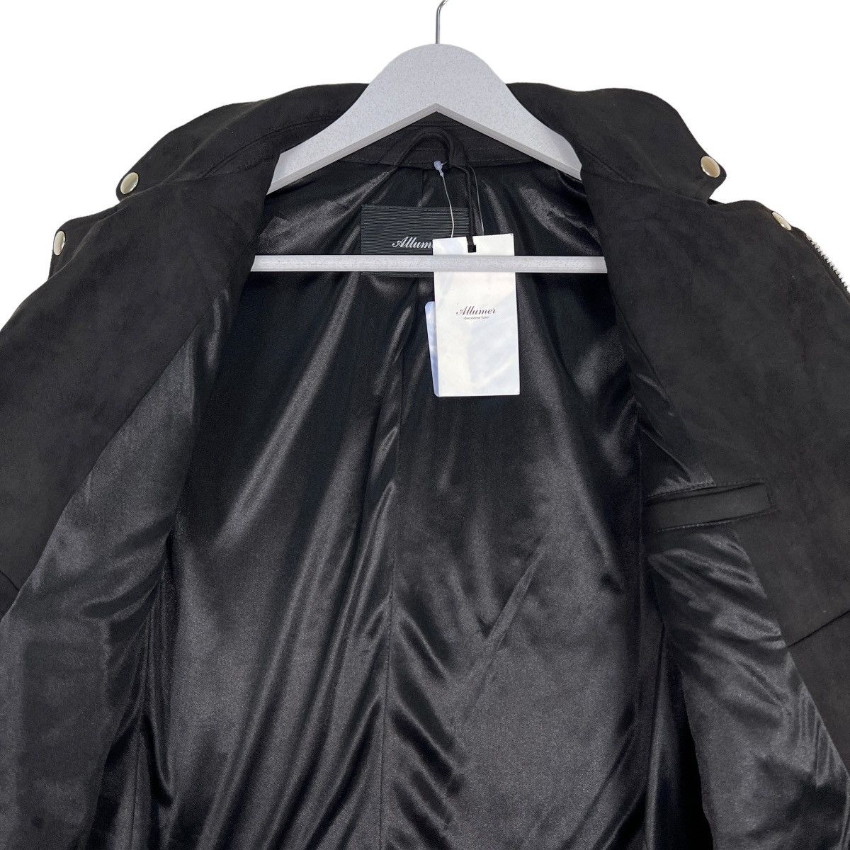 Japanese Brand 🔥 ALLUMEN DOUBLE COLAR WOOL JACKET Size US S / EU 44-46 / 1 - 12 Thumbnail