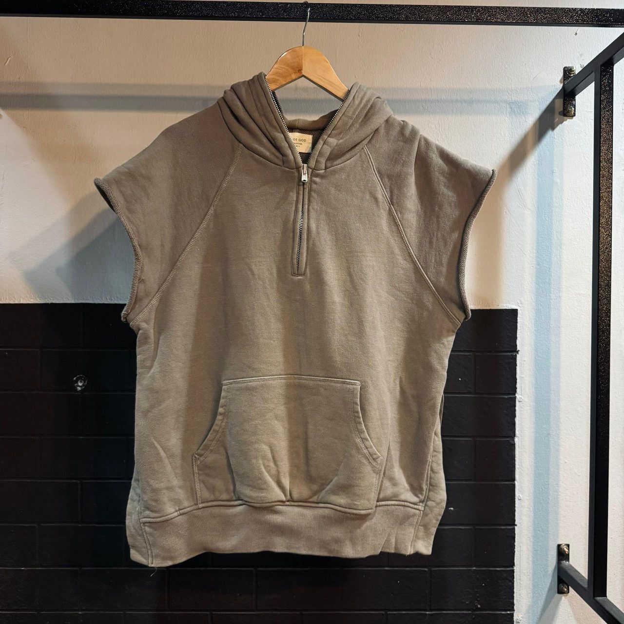 Fear of God Fear of God Third Collection Half Zip Hoodie size Large Size US L / EU 52-54 / 3 - 1 Thumbnail