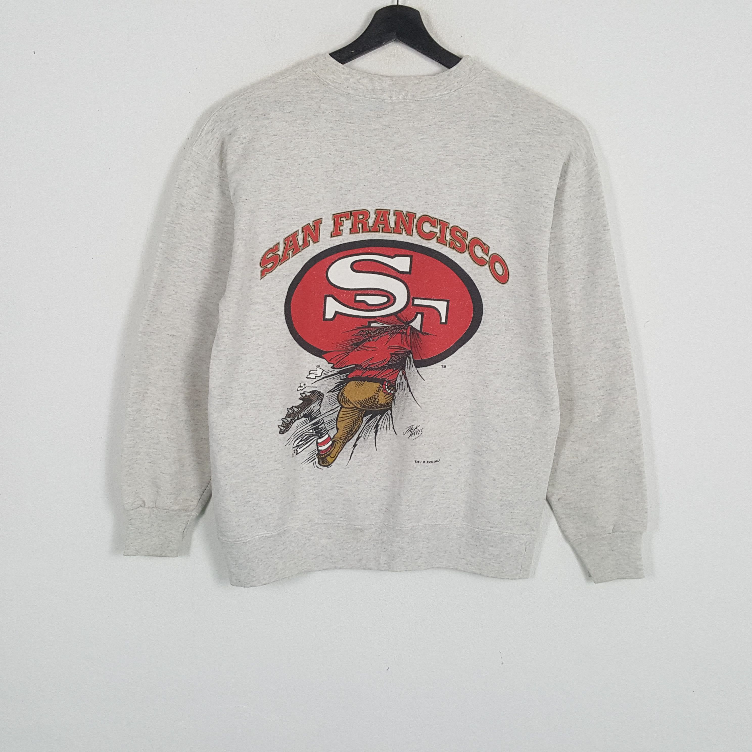 NFL × Vintage SAN FRANCISCO 45ERS NFL Football Team Vintage Sweatshirt Size US M / EU 48-50 / 2 - 3 Thumbnail