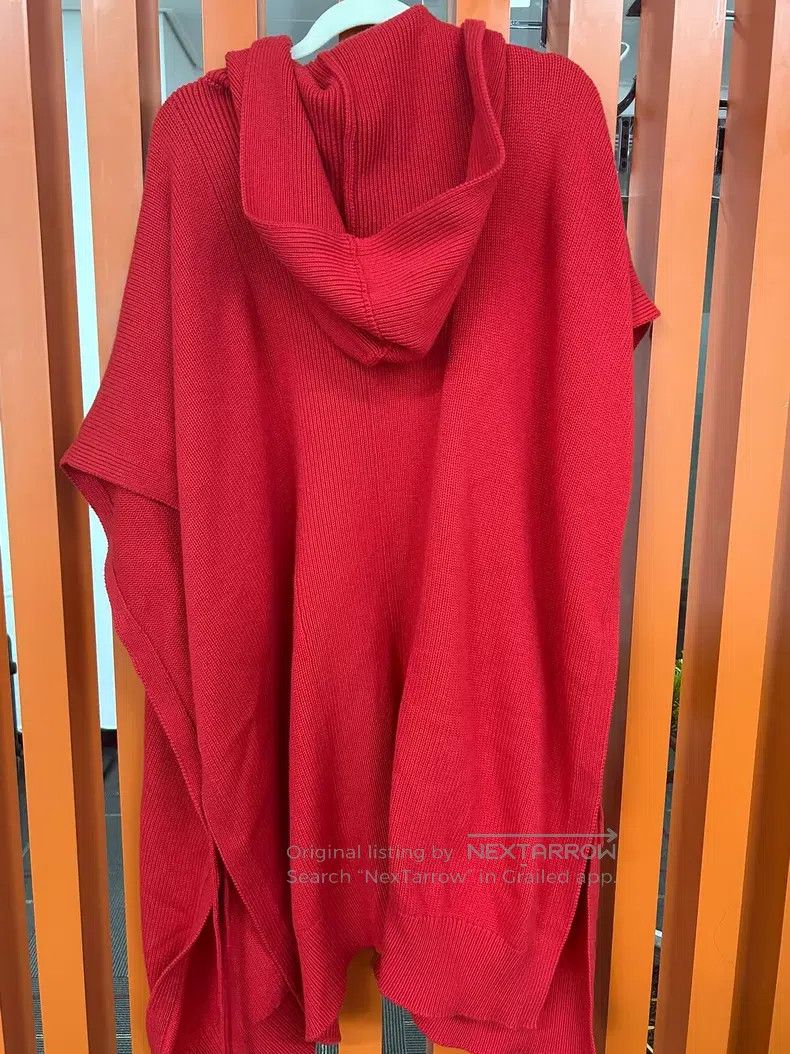 Hermes Hermes size TU Spring/Summer Women's Cashmere Cloak Red Coa Size M / US 6-8 / IT 42-44 - 2 Thumbnail