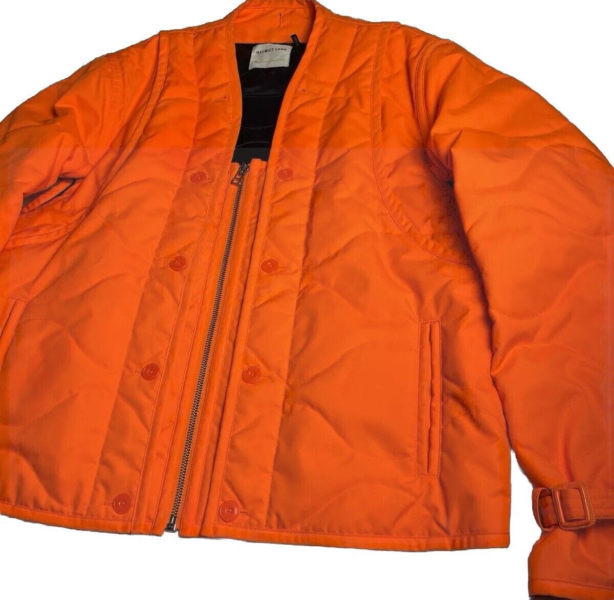 Helmut Lang HELMUT LANG Open Sides Long Sleeve Jacket Buttons Pocket Size US M / EU 48-50 / 2 - 14 Thumbnail
