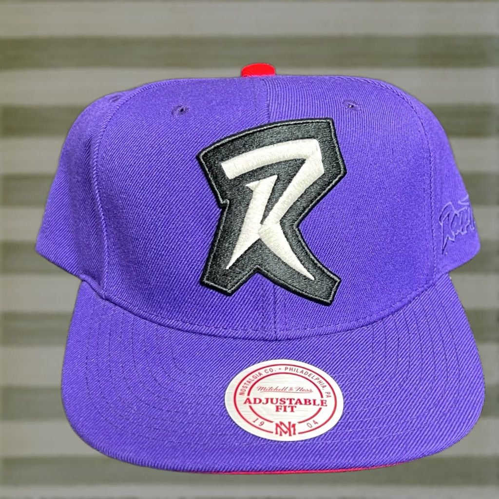 Mitchell & Ness Mitchell & Ness Purple NBA Toronto Raptors HWC Core Snapback OSFA Mens Size ONE SIZE - 1 Thumbnail