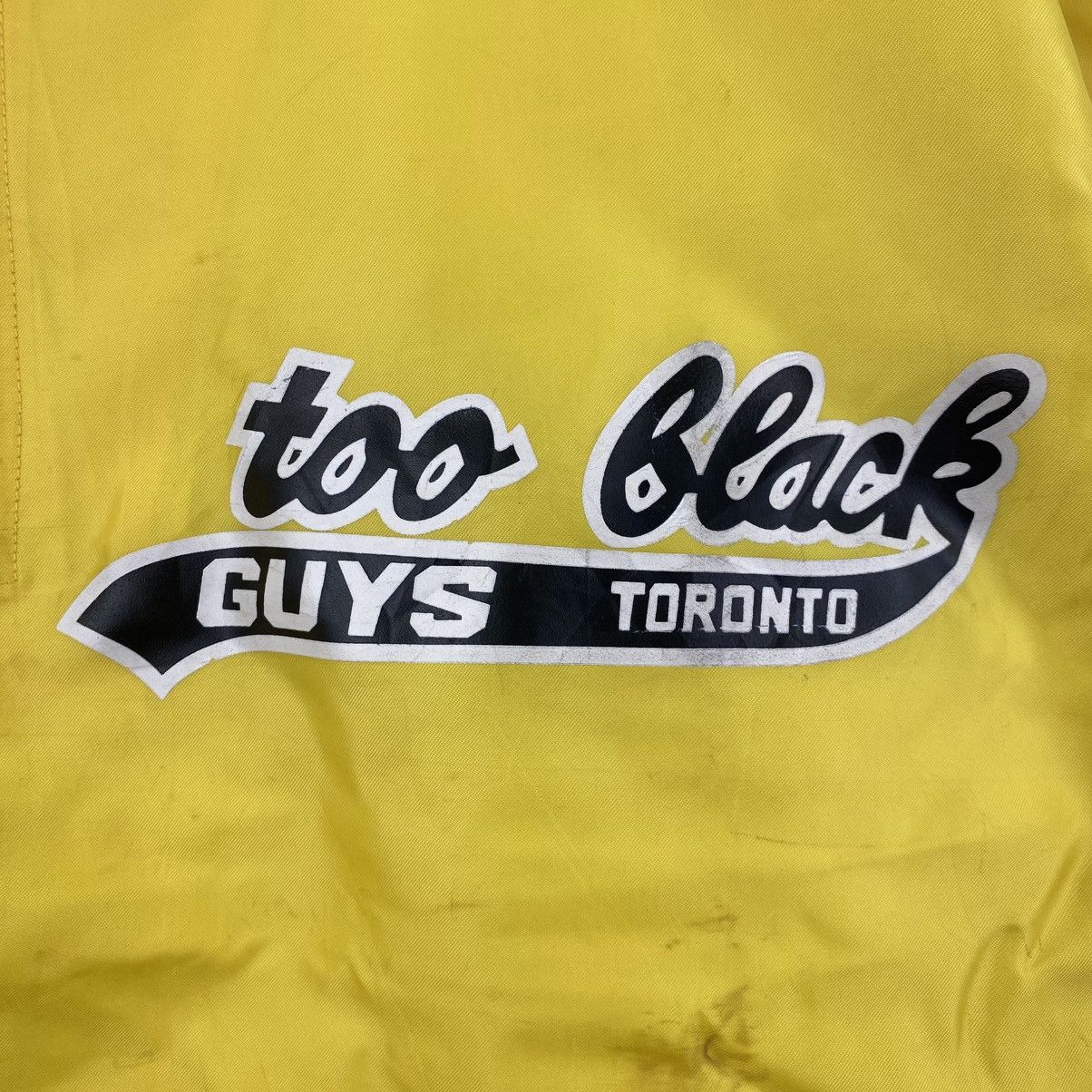 Japanese Brand Vintage Too Black Guys Toronto Pullover Streetwear Mens Size US L / EU 52-54 / 3 - 3 Thumbnail