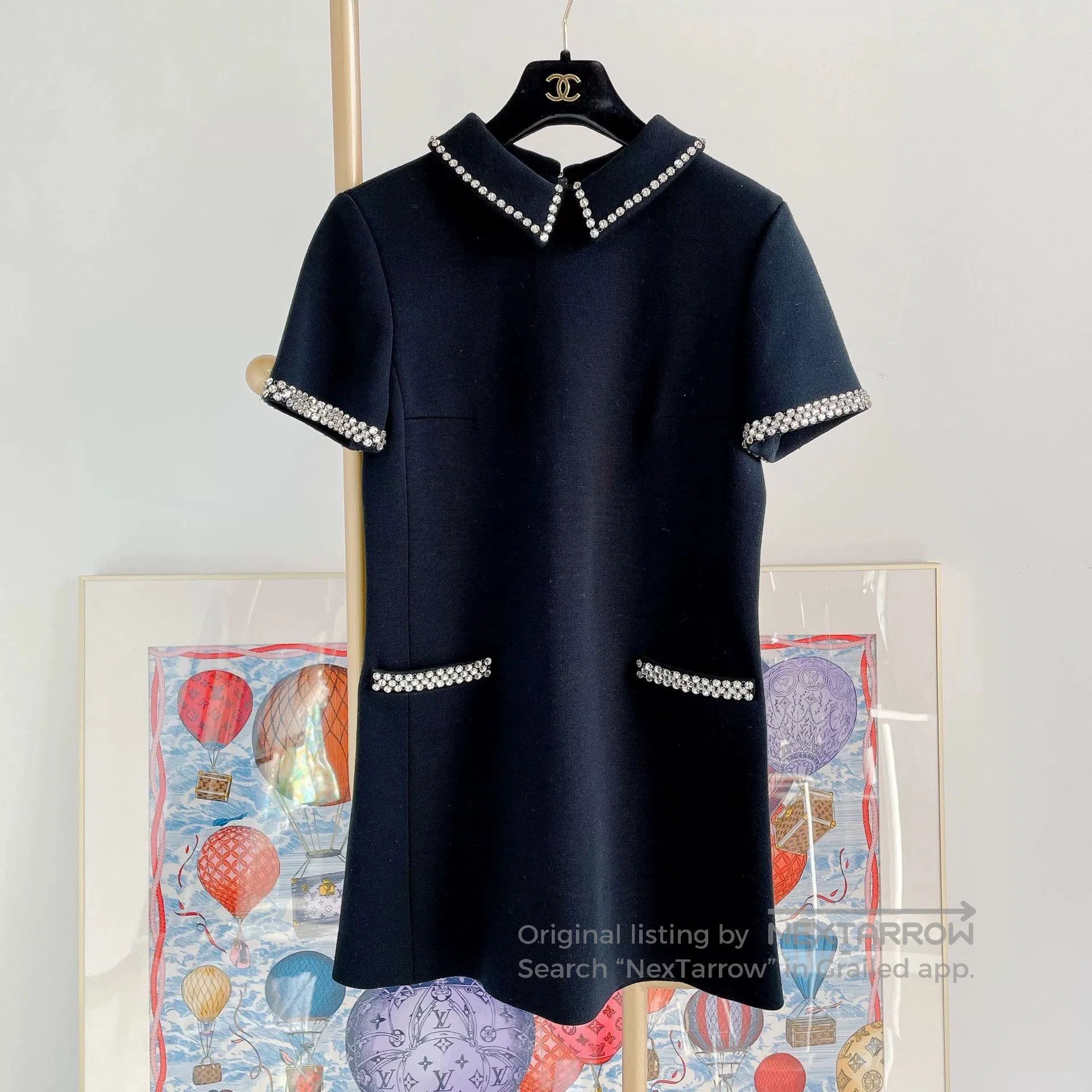 Saint Laurent Paris Saint Laurent Black Pearl. Size S / US 4 / IT 40 - 1 Thumbnail