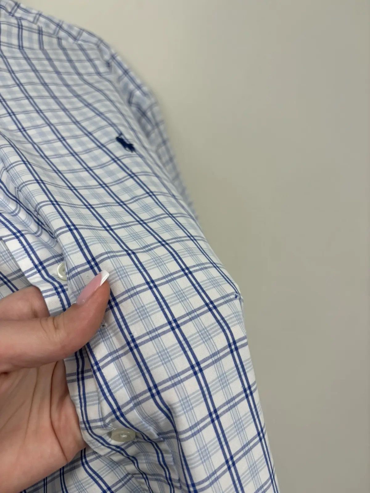Polo Ralph Lauren × Ralph Lauren × Vintage Vintage Polo Ralph Lauren Y2K Checkered Short Sleeve Shirt Size US XL / EU 56 / 4 - 5 Thumbnail