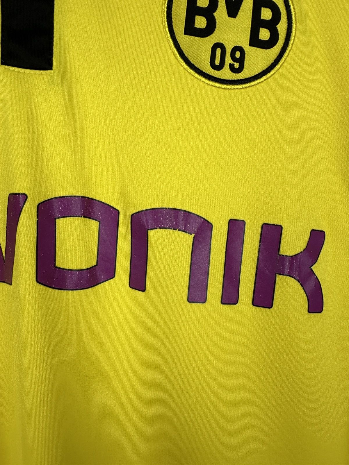 Puma Borussia Dortmund 2012 Home Soccer Jersey Football Shirt Size US L / EU 52-54 / 3 - 8 Thumbnail