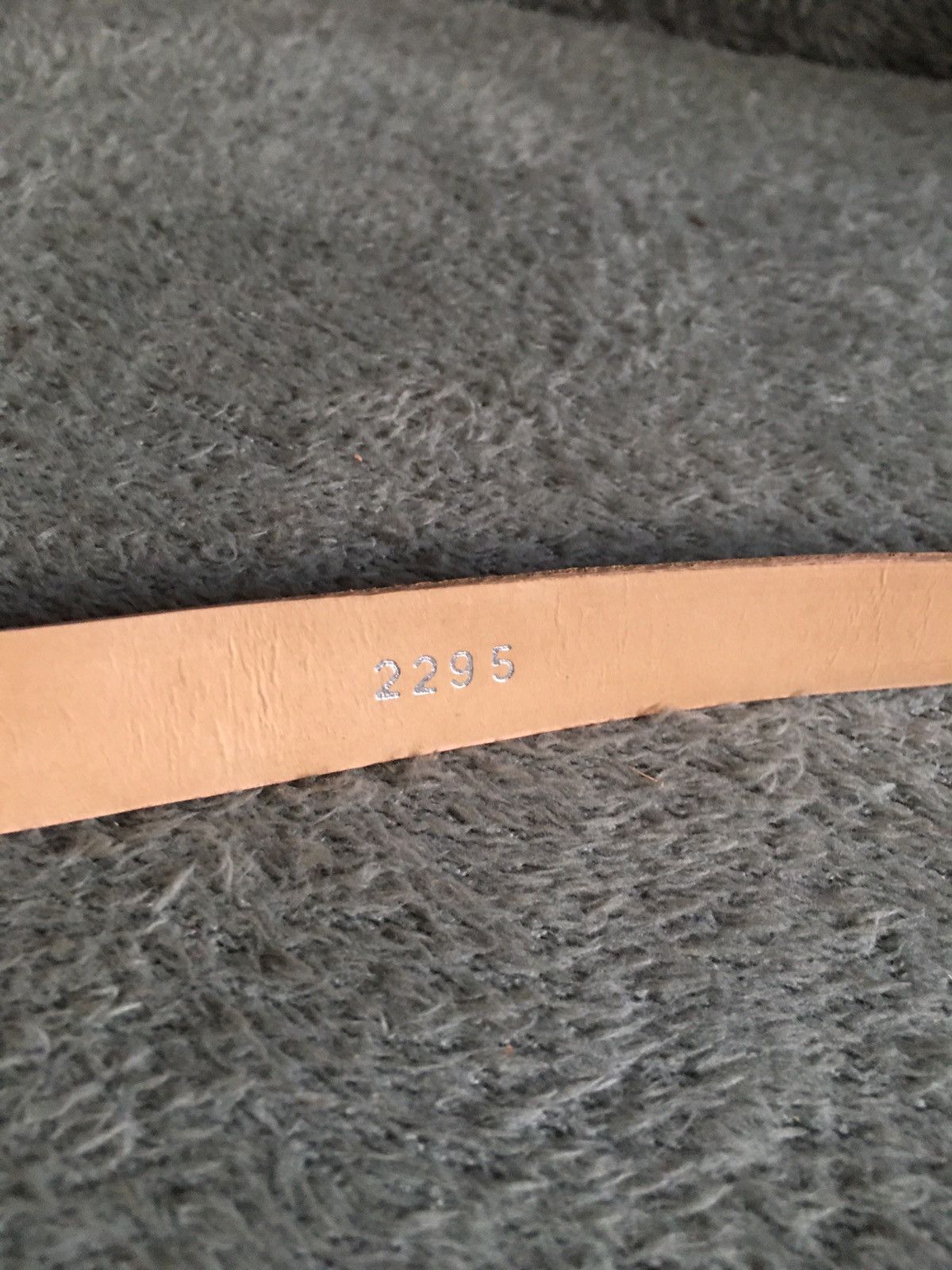 Gucci Gucci Belt Leather Beige G Logo Buckle Vintage Sz 36/90 Size ONE SIZE - 9 Thumbnail