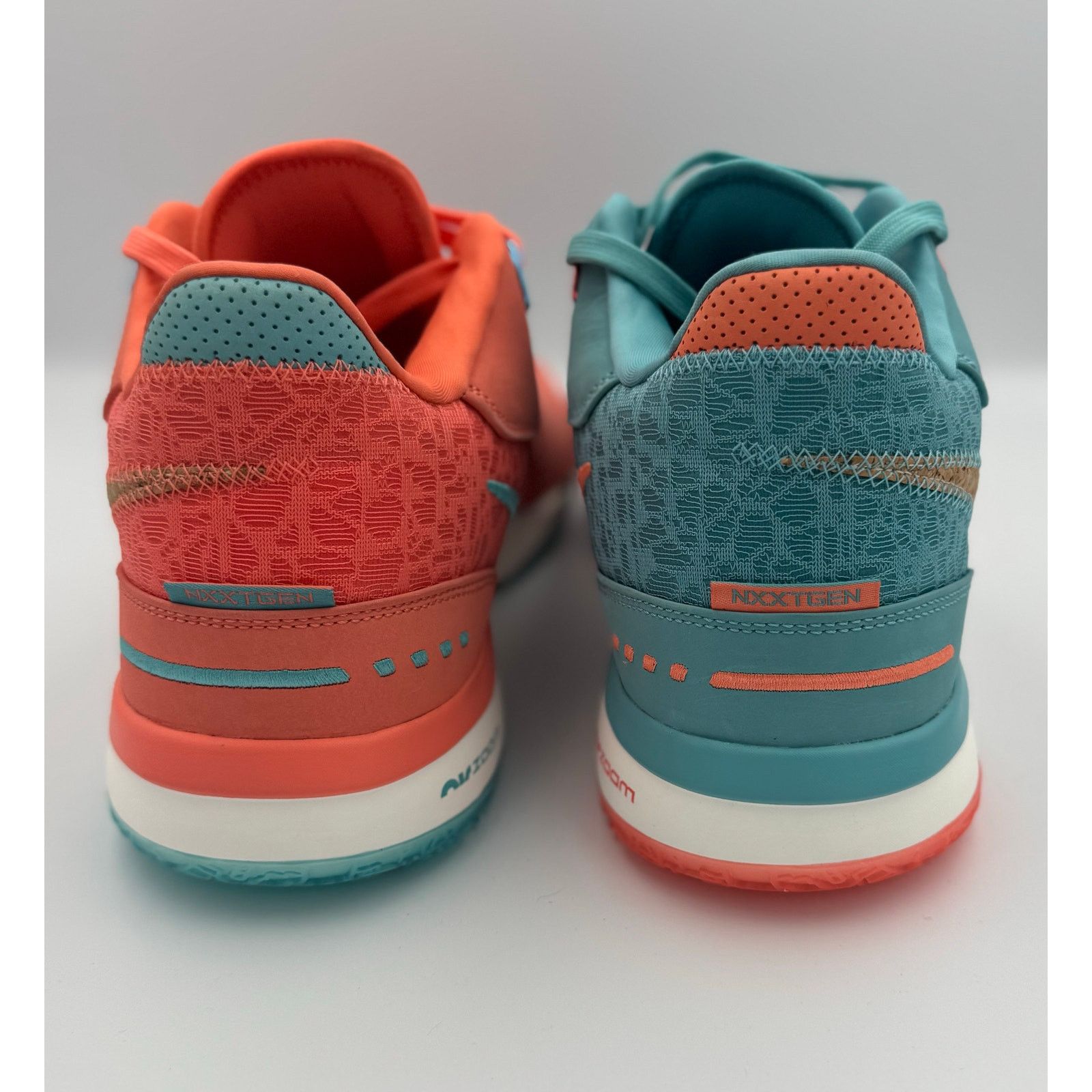 Nike NIKE LEBRON NXXT GEN AMPD “MINERAL BLUE/LIGHT WILD MANGO” Size ONE SIZE - 5 Thumbnail