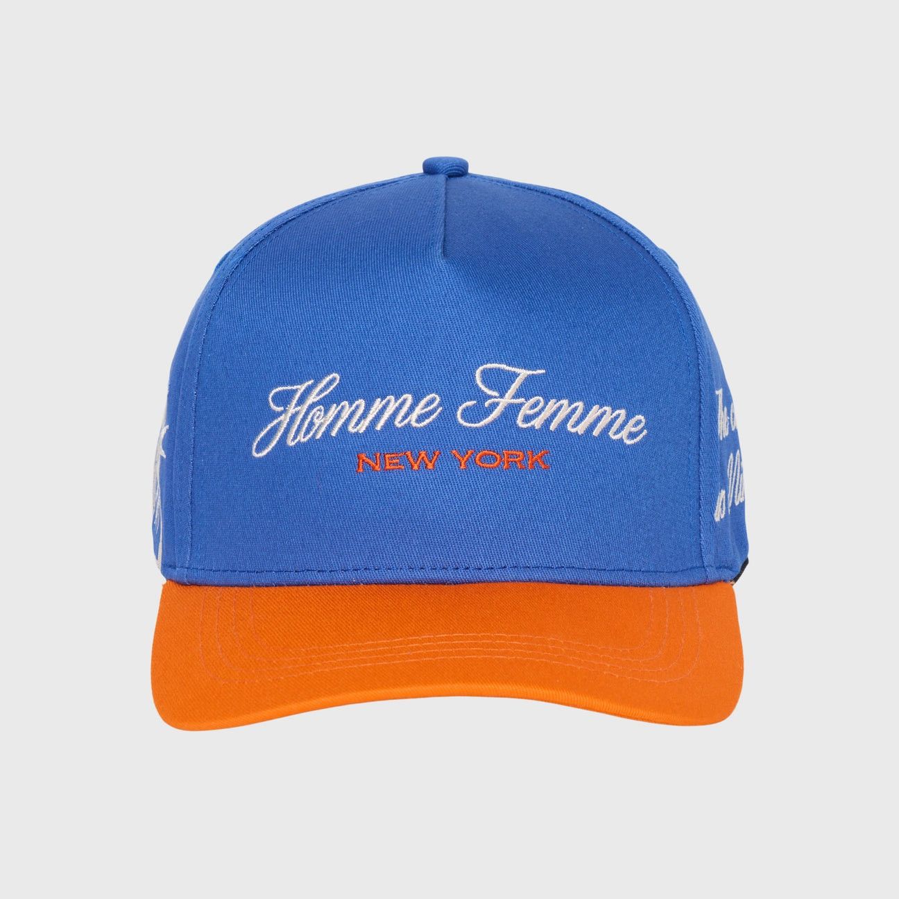 Homme + Femme La Homme Femme, NYC Royalty Snapback Blue and Orange Size ONE SIZE - 2 Thumbnail