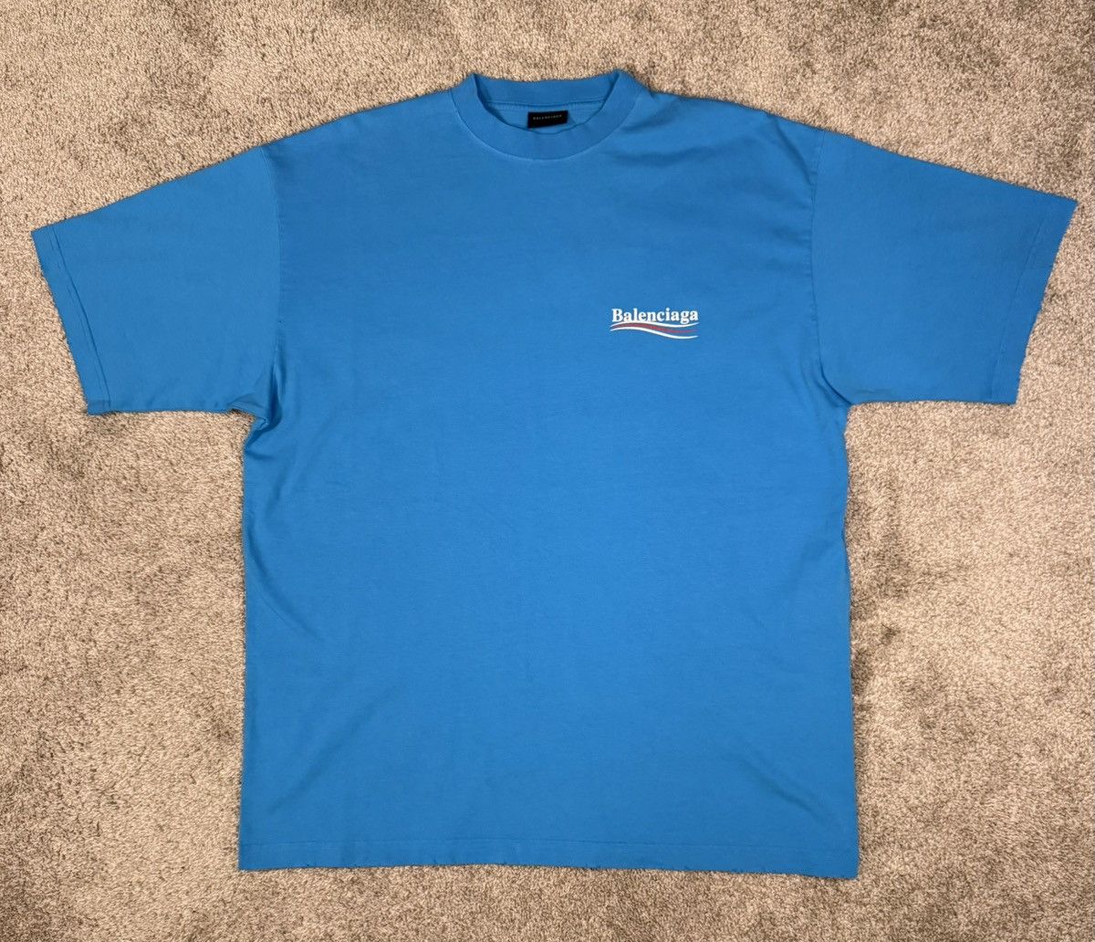 Balenciaga Political Campaign Logo T-Shirt