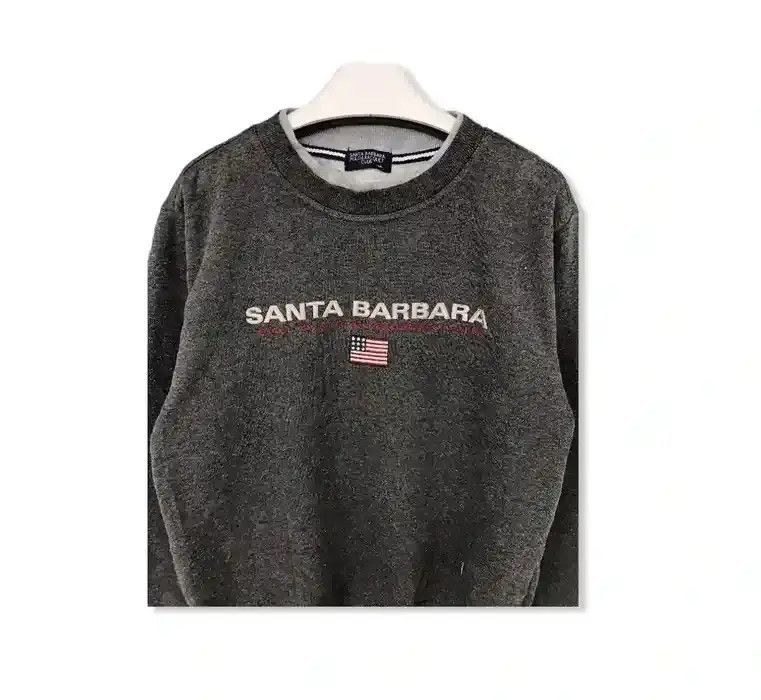 Vintage Santa Barbara Polo & Racquet Crewneck Sweatshirts Size US M / EU 48-50 / 2 - 2 Thumbnail