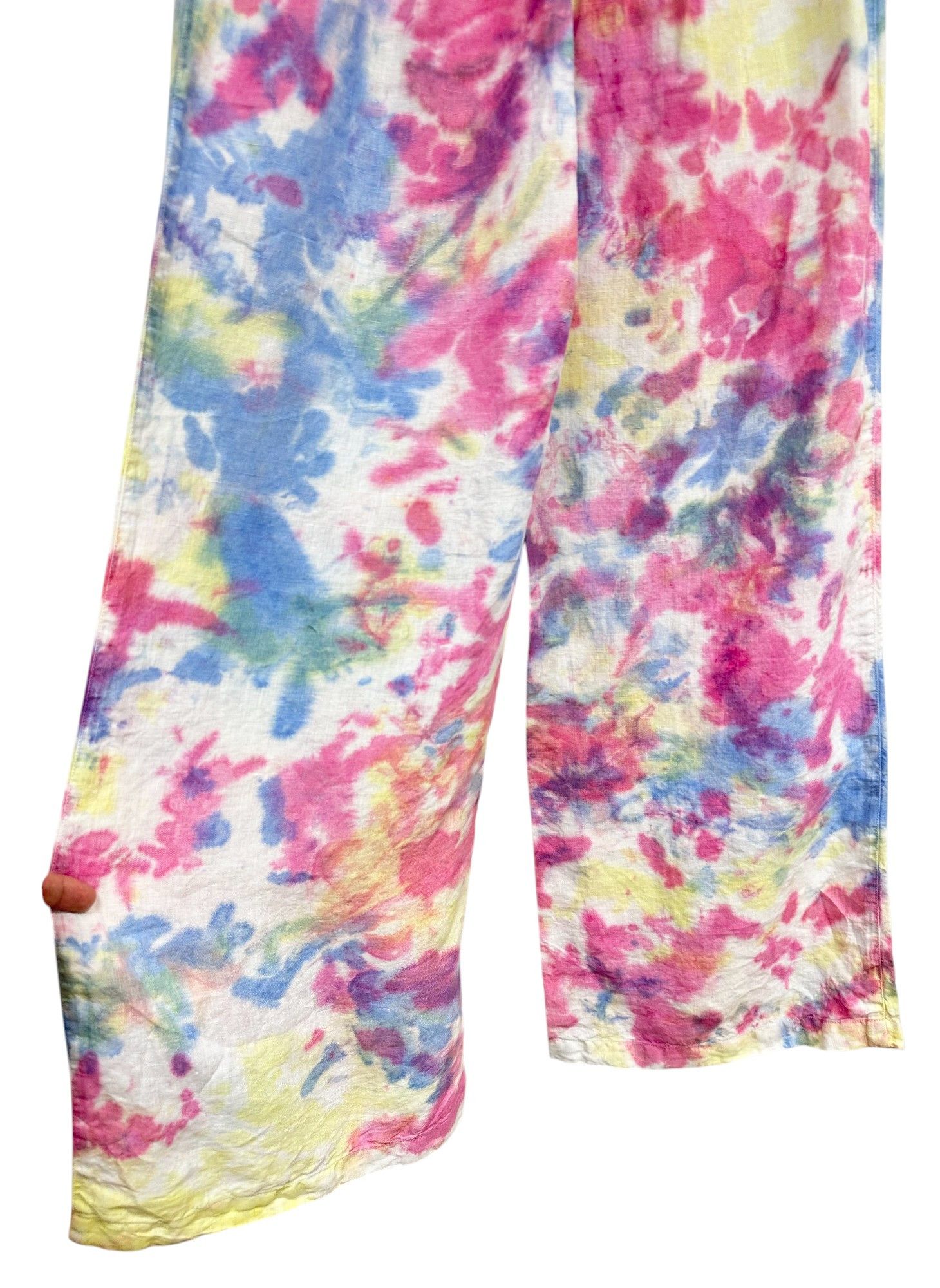 120% Lino Linen multicolor pants Size 30" / US 8 / IT 44 - 4 Thumbnail