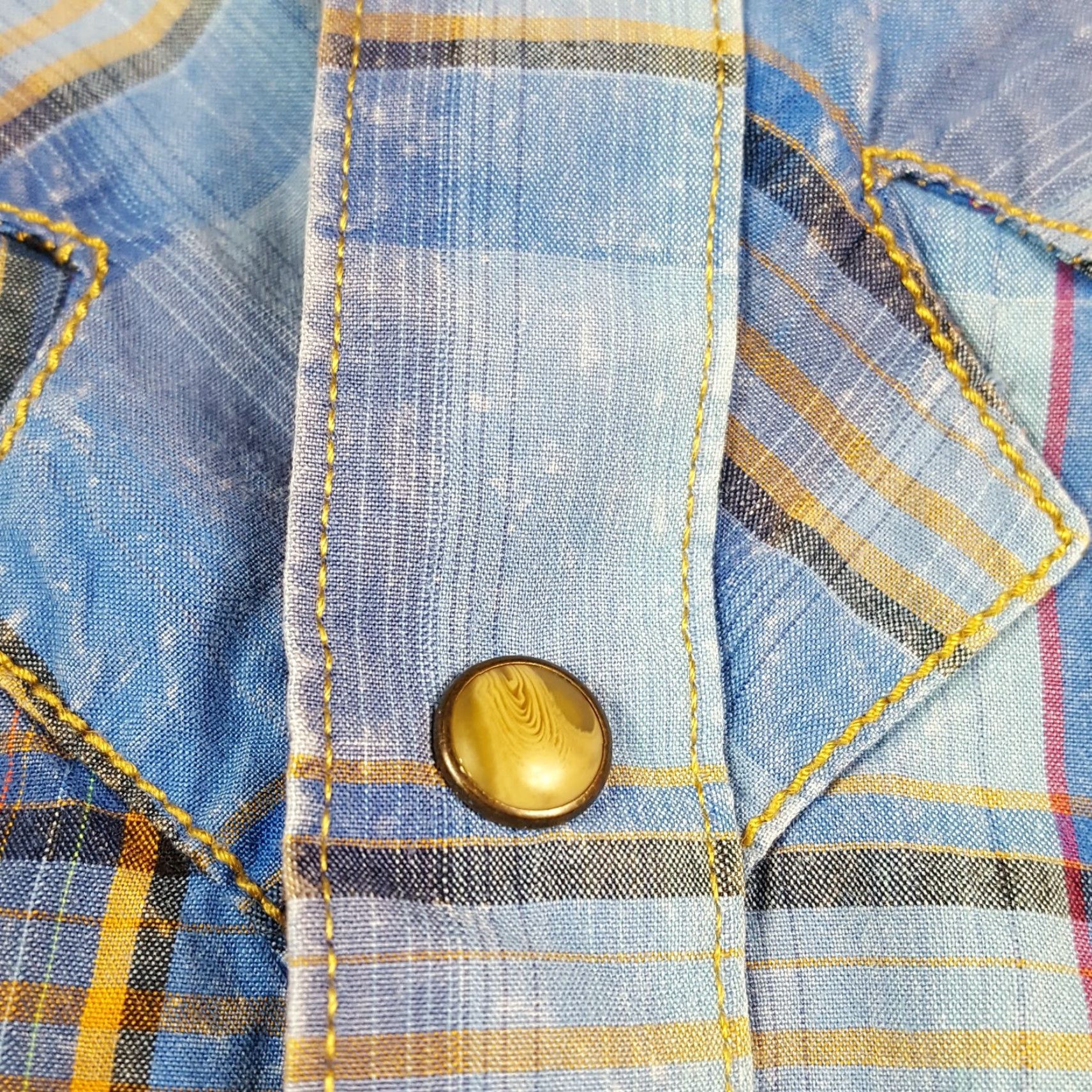 Wrangler Vintage Wrangler Men’s Size 2XL Western Plaid Button Up Cowboy Rodeo Shirt Long Sleeve Blue Fall Seasonal Size US XXL / EU 58 / 5 - 5 Thumbnail