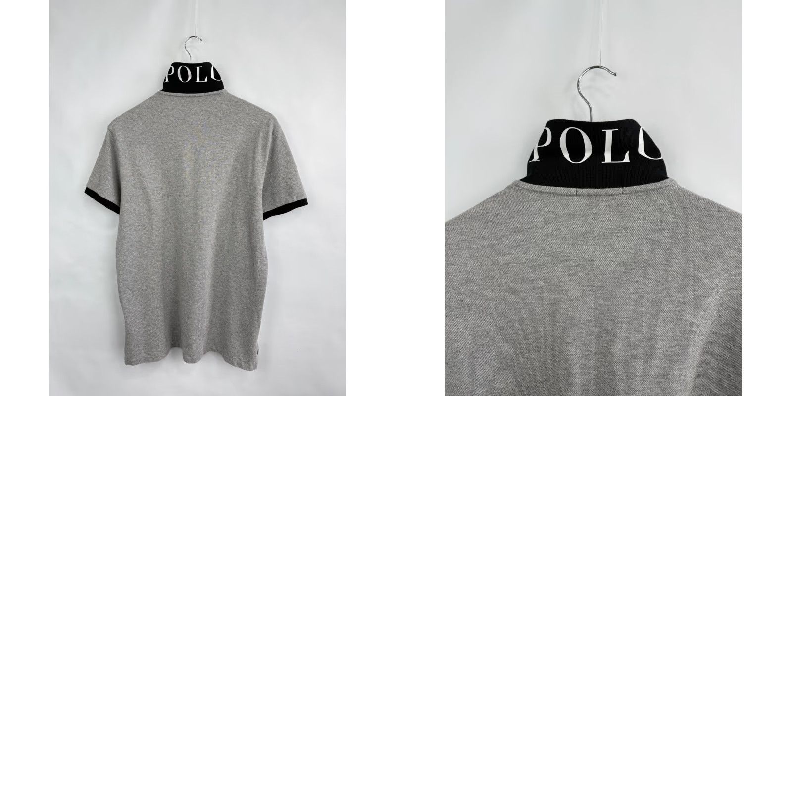 Ralph Lauren VINTAGE Ralph Lauren Polo Shirt Mens L Gray Polo Ralph Lauren Polo Shirt Short Sleeve Retro Y2K Size US L / EU 52-54 / 3 - 8 Thumbnail