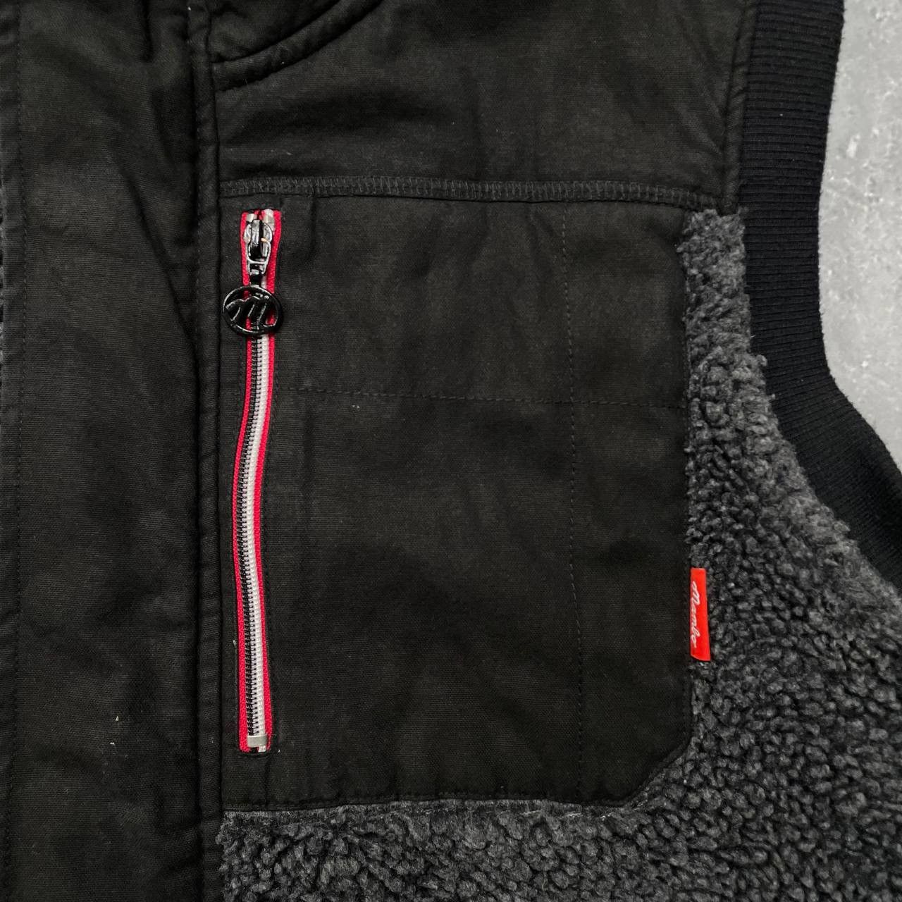 Mambo Mambo Fleece Vest Jacket Black/ Gray Size XL Size US XL / EU 56 / 4 - 8 Thumbnail