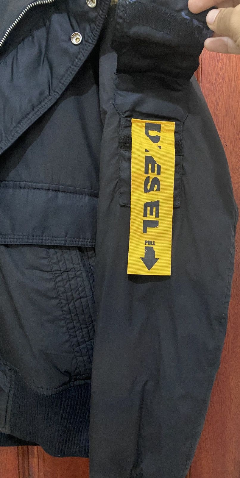 Diesel Rare Diesel Eco Fur W-Burke Puffer Bondage Jacket Size US M / EU 48-50 / 2 - 7 Thumbnail