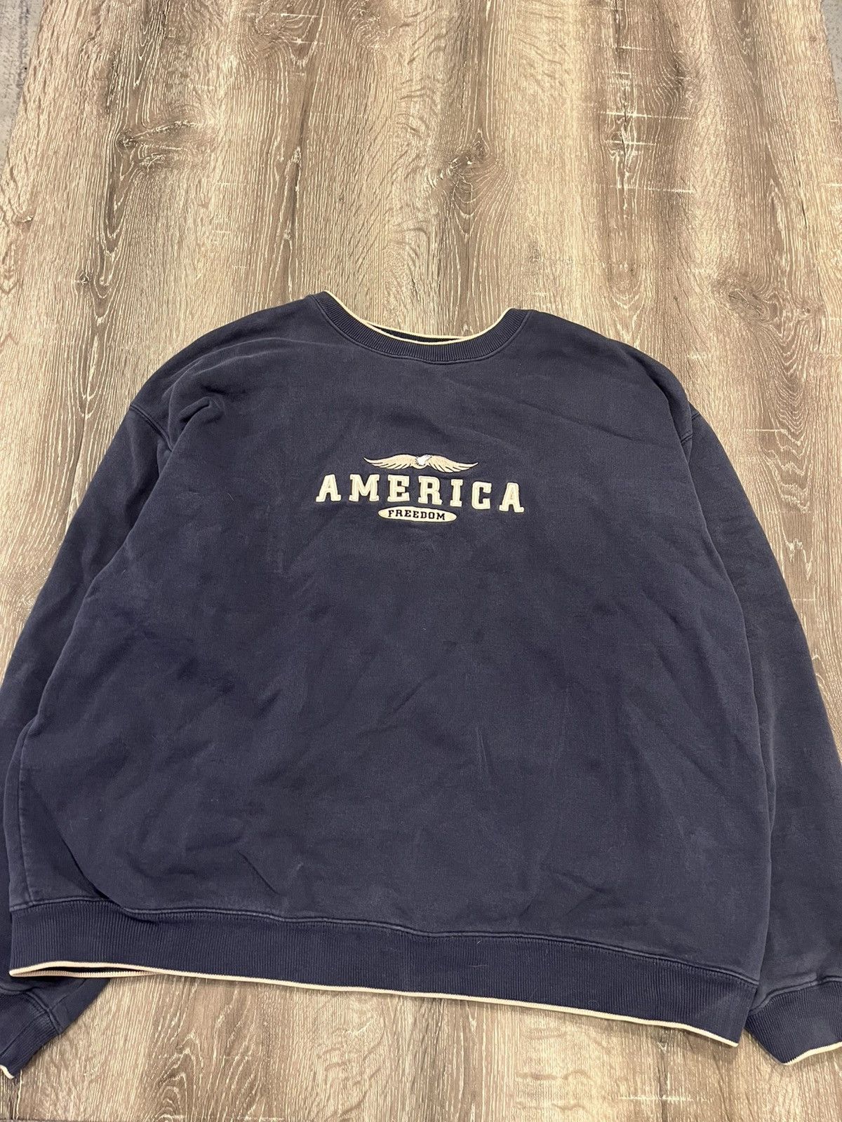 CB Sports vintage america hoodie Size US XL / EU 56 / 4 - 1 Thumbnail