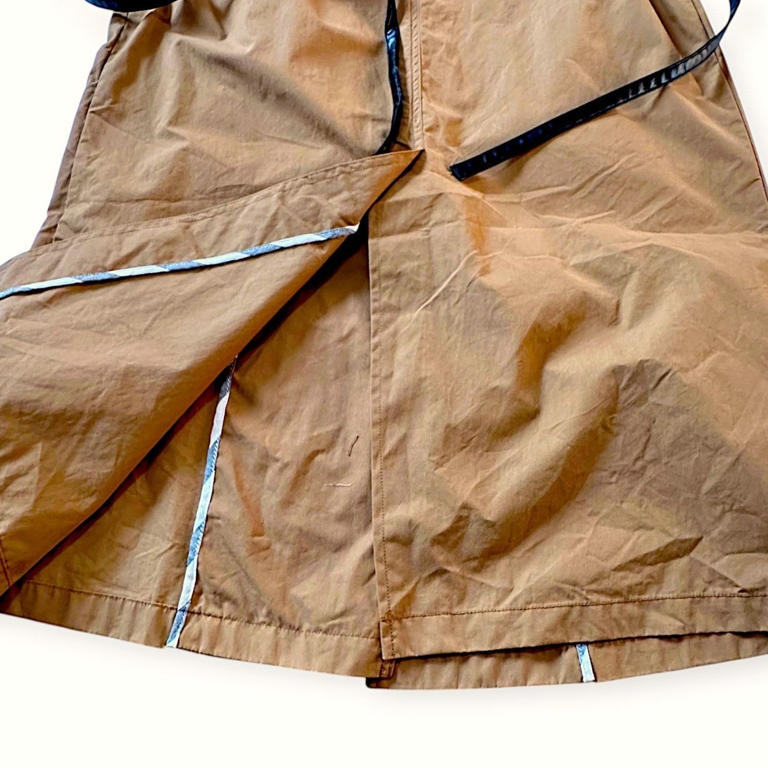 OOF Wear Oof Wear Belted Trench Coat in Tabacco, Size 42 Italy, New w Size M / US 6-8 / IT 42-44 - 11 Thumbnail