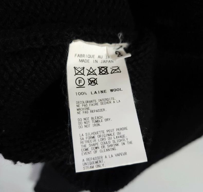 Yohji Yamamoto Yohji Yamamoto 2018AW Turtleneck Sweater Size US L / EU 52-54 / 3 - 6 Thumbnail