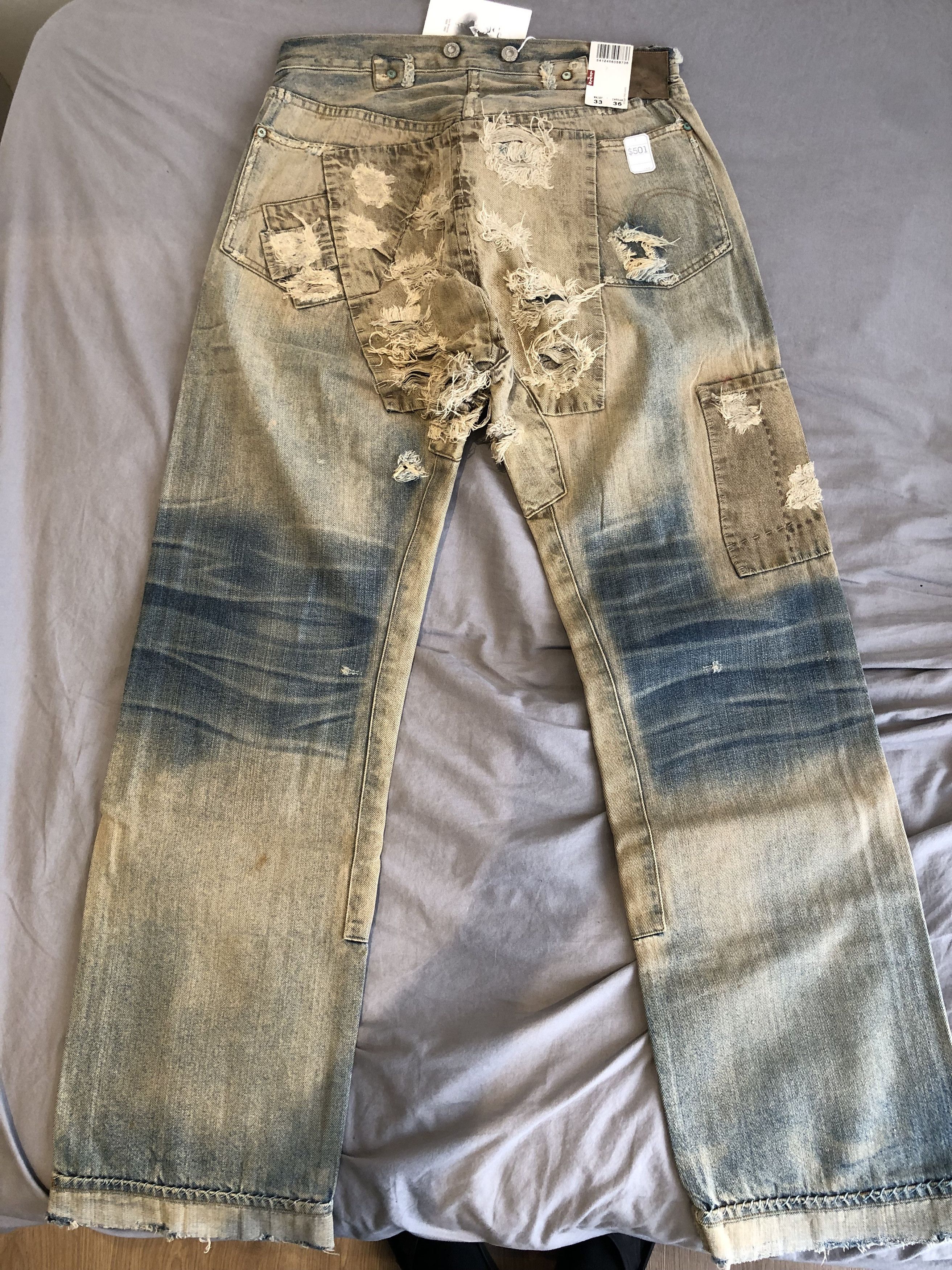 Levi's NWT 501xx "Homer Campbell" Celebration 1918 Jean Size US 30 / EU 46 - 22 Thumbnail
