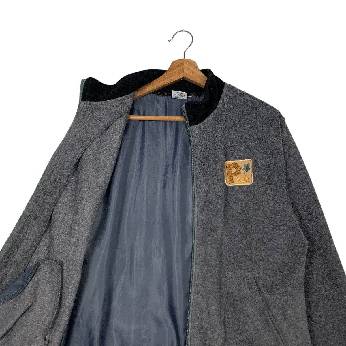 Cartoon Network Y2K Vintage POOH Fleece Bomber Jacket #2341-C105 Size US S / EU 44-46 / 1 - 10 Thumbnail